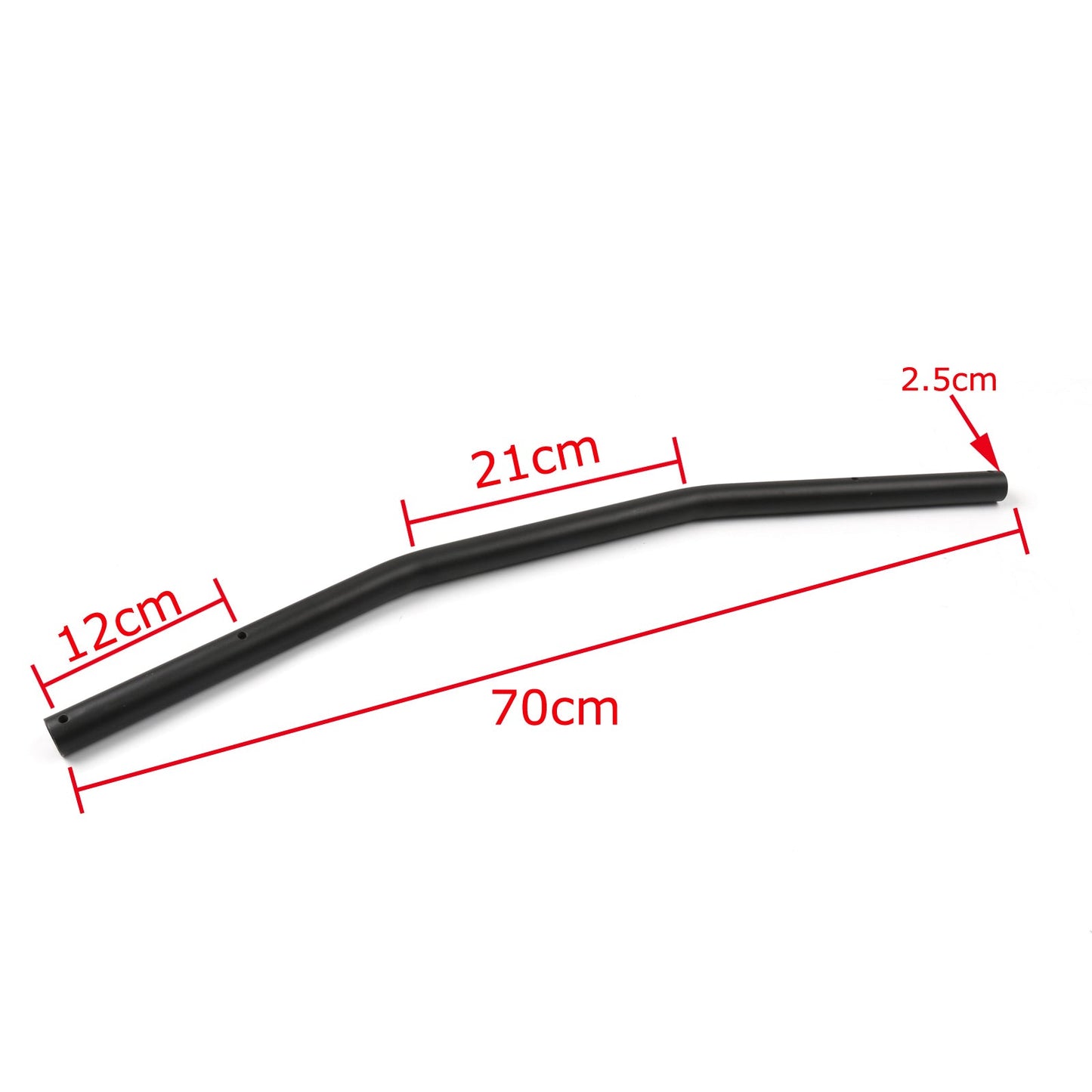 1 25mm Drag Handlebar Bar for Harley Yamaha Suzuki Kawasaki VTX Shadow Generic