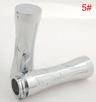 Motorcycle 1 Hand Grips For Honda Suzuki Yamaha Kawasaki Harley Chopper Cruiser