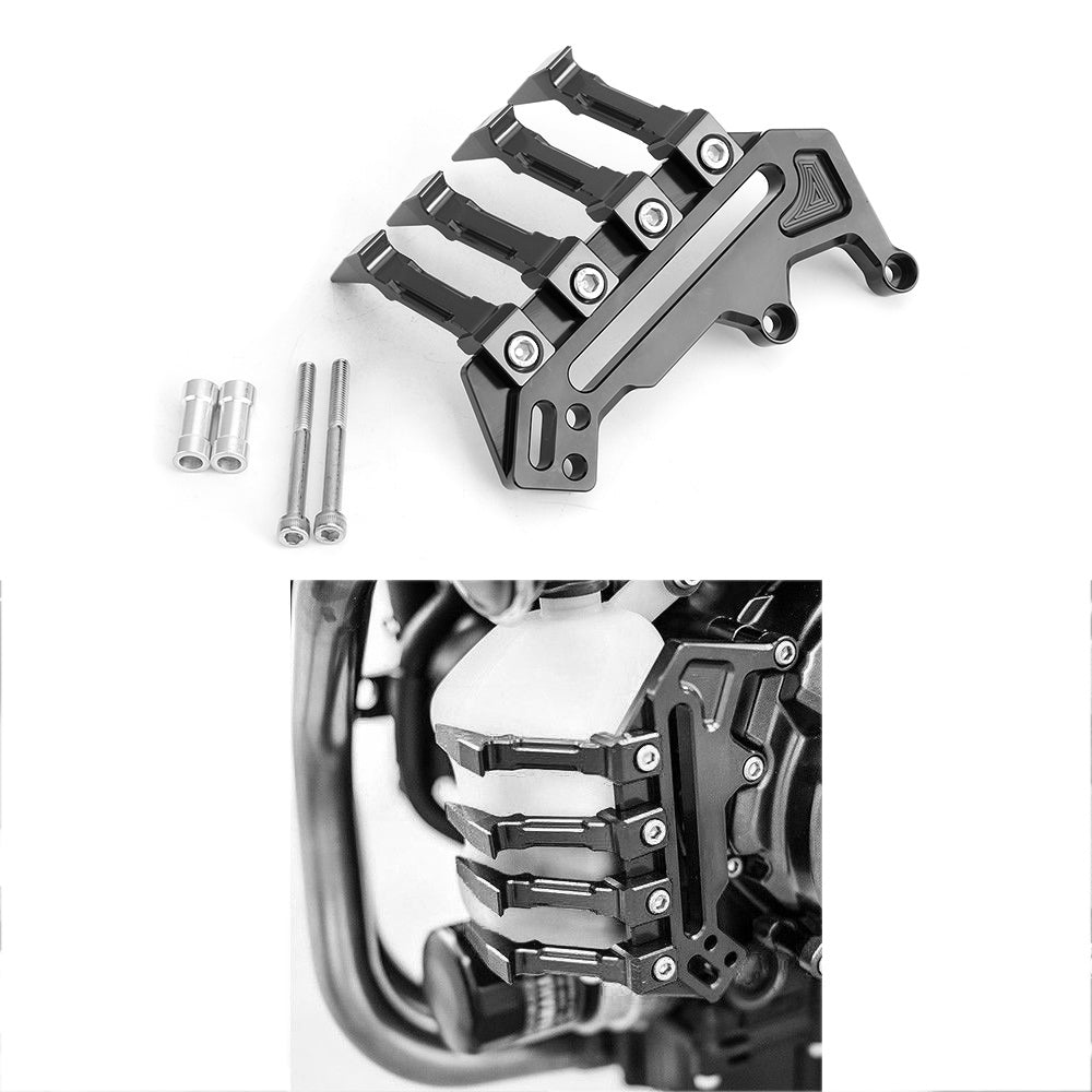 Black Reservoir Water Coolant Protector Guard For Yamaha FZ07 MT07 MT-07 14-19 Generic