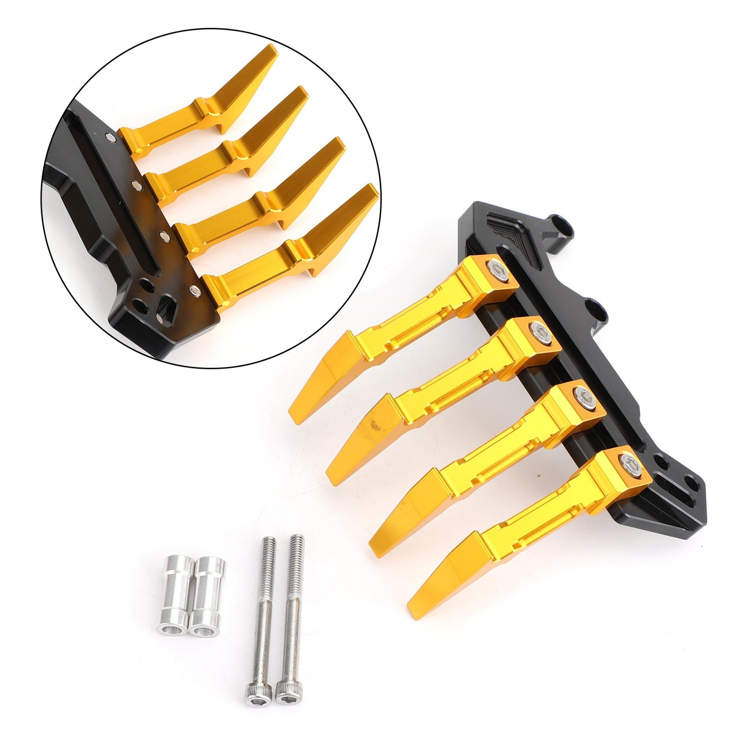 Black Reservoir Water Coolant Protector Guard For Yamaha FZ07 MT07 MT-07 14-19 Generic