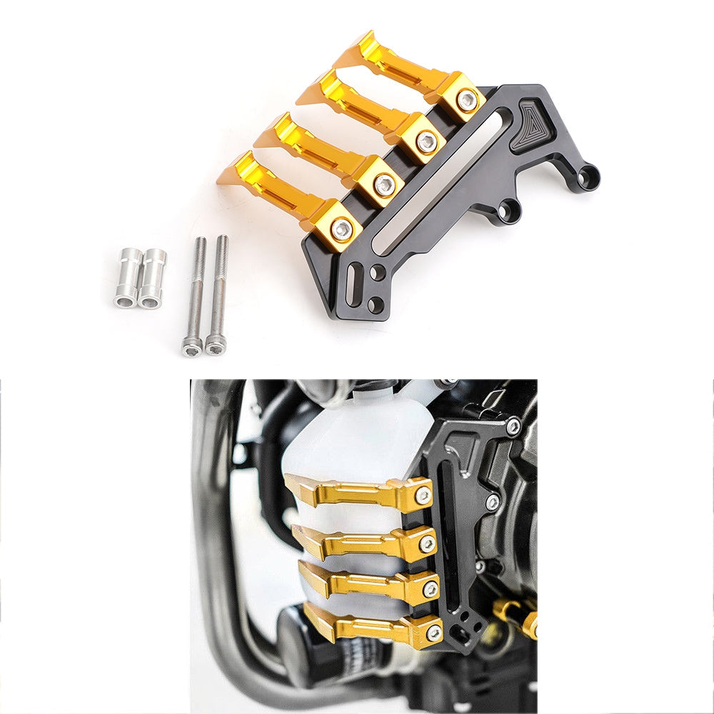 Black Reservoir Water Coolant Protector Guard For Yamaha FZ07 MT07 MT-07 14-19 Generic