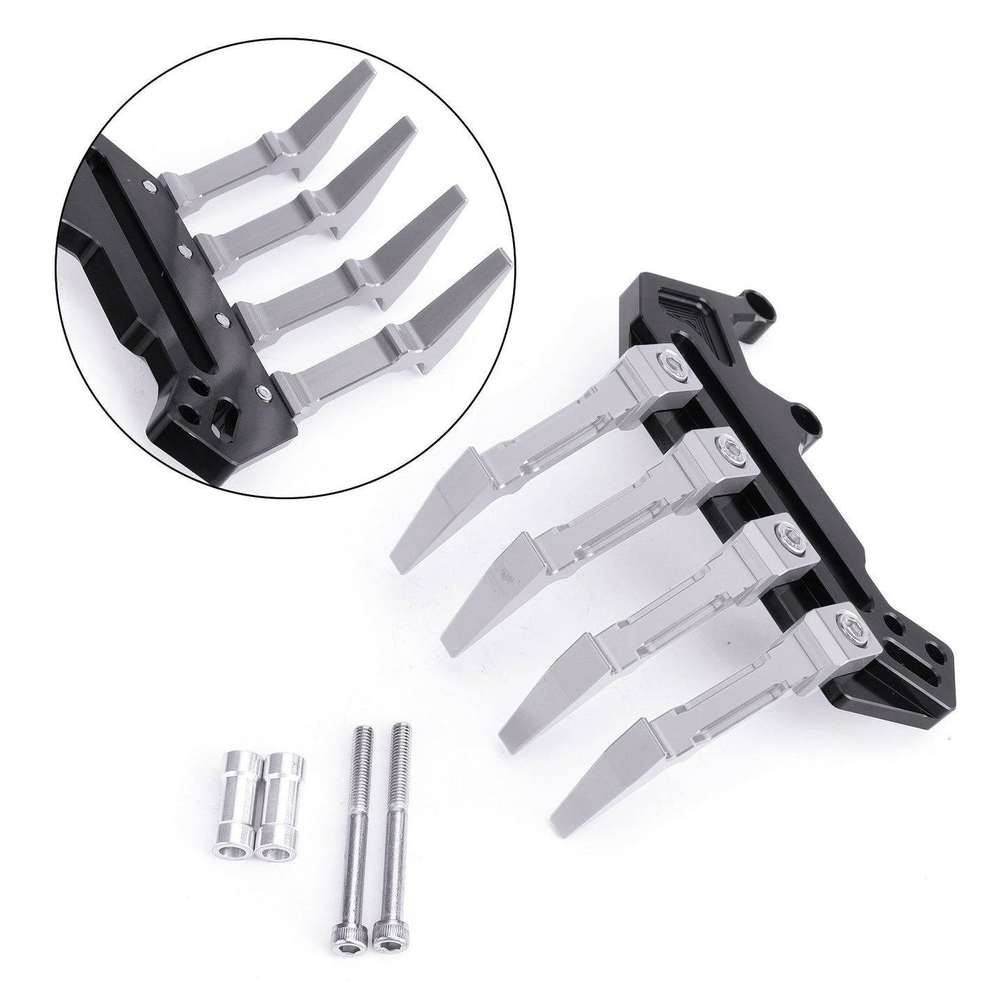Black Reservoir Water Coolant Protector Guard For Yamaha FZ07 MT07 MT-07 14-19 Generic