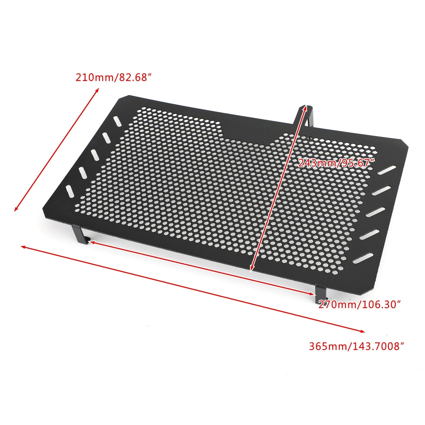 Black Radiator Grill Guard Protector For Suzuki DL650 V-Strom 650 2013-2018