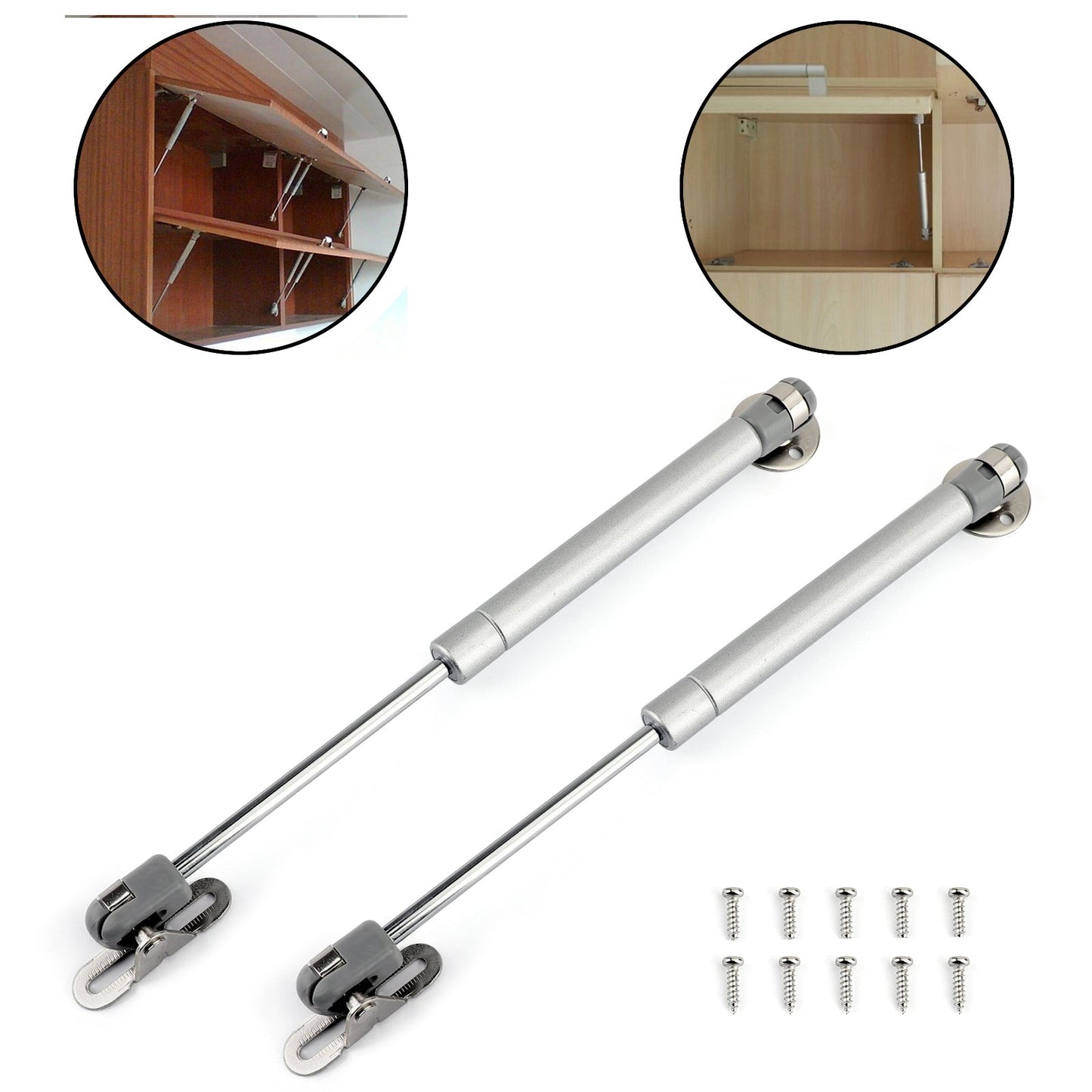 1X Kitchen Door Lift Pneumatic Hydraulic Gas Spring Lid Flap Stay Strut Support