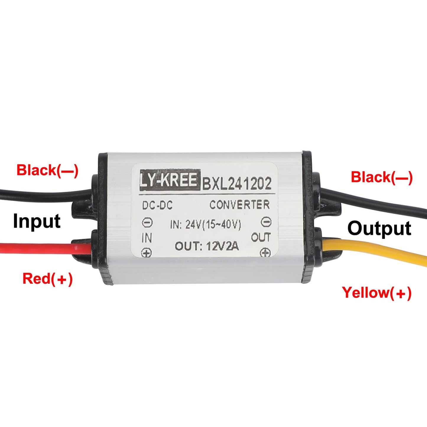 24V To Dc 12V 1A Waterproof Converter Step Down Volt Module Power Supply