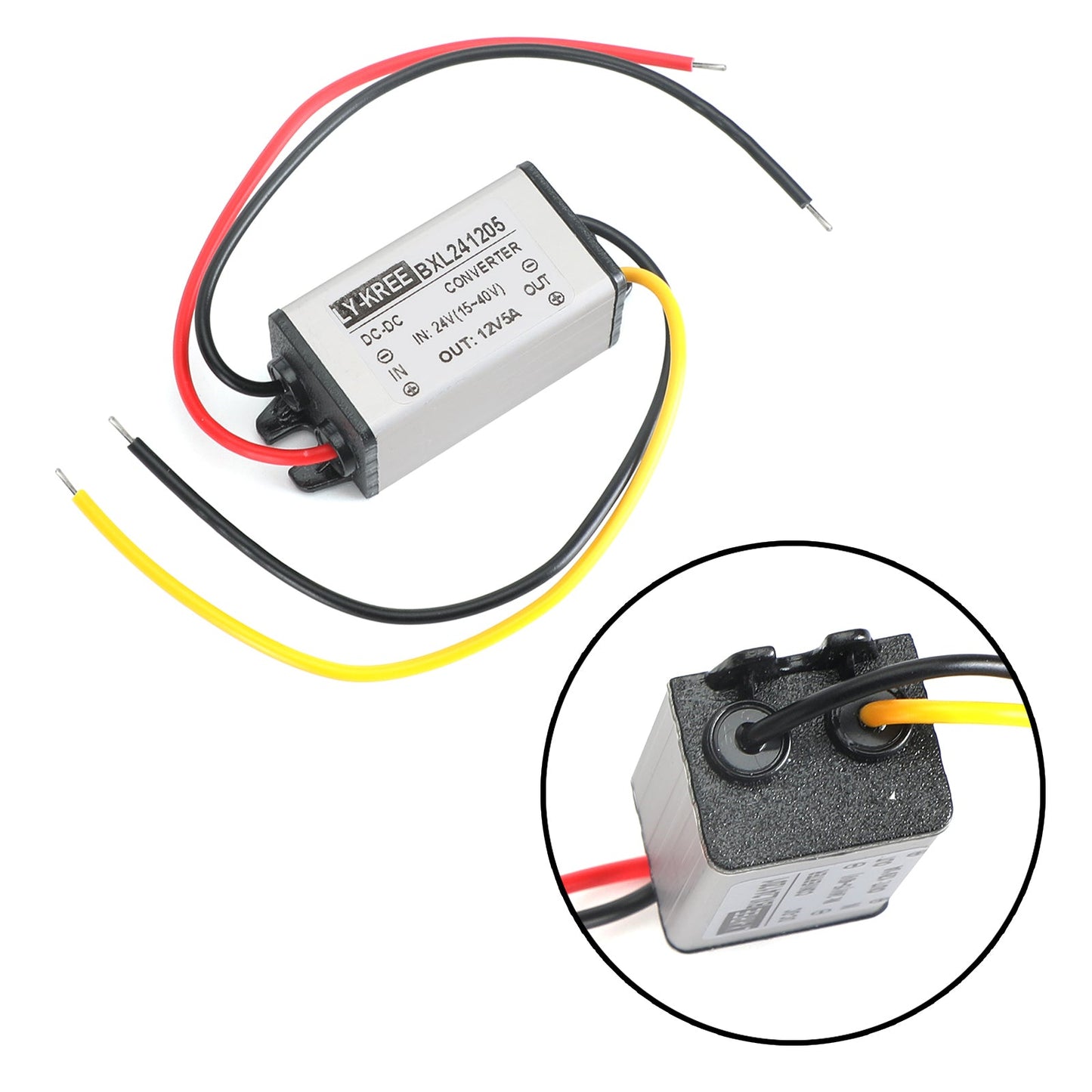 24V To Dc 12V 1A Waterproof Converter Step Down Volt Module Power Supply