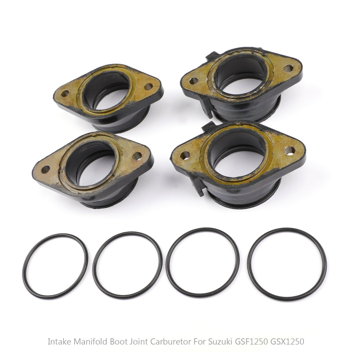 Carburetor Intake Manifold Boots Set For Suzuki GSF1250 Bandit 2007-2012