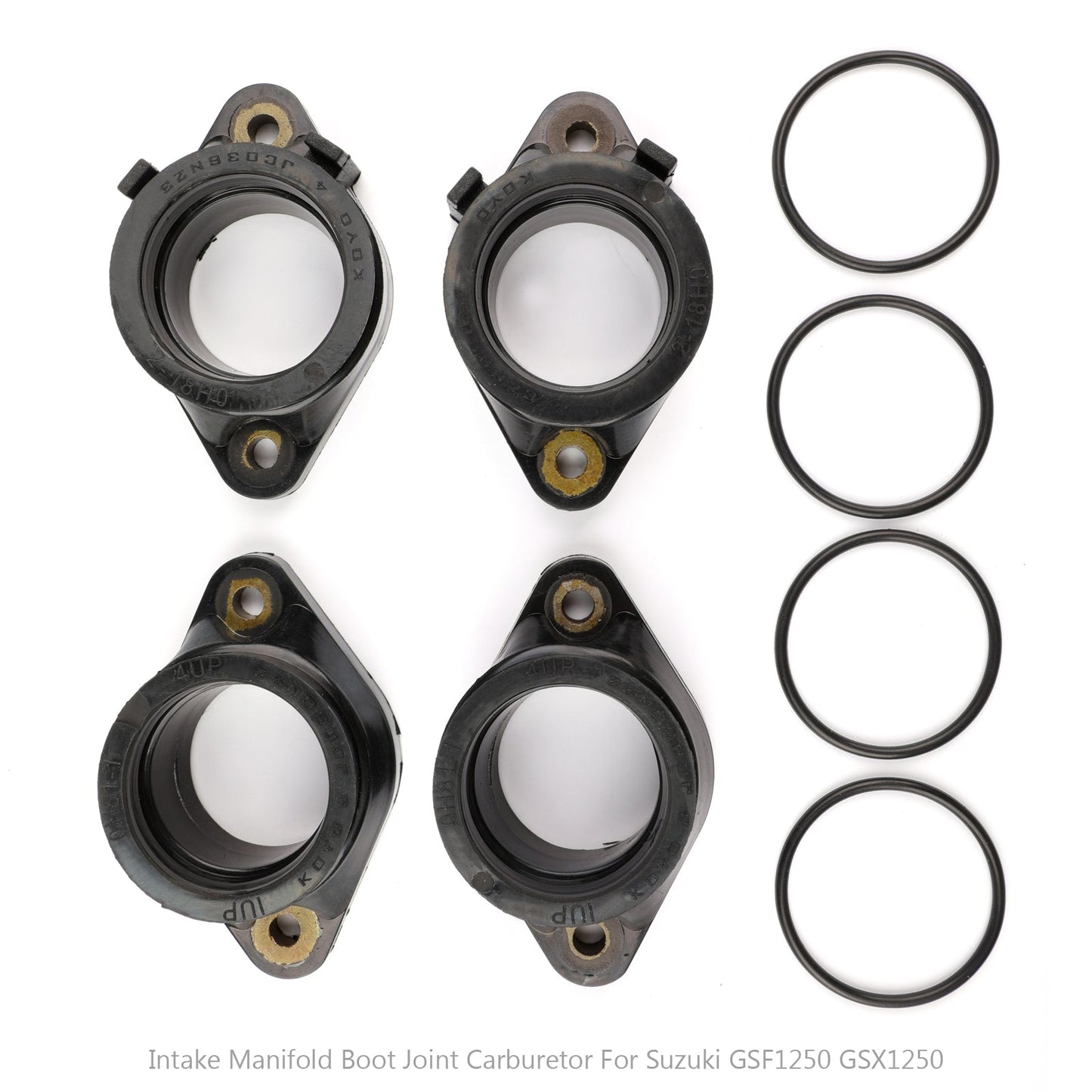 Carburetor Intake Manifold Boots Set For Suzuki GSF1250 Bandit 2007-2012