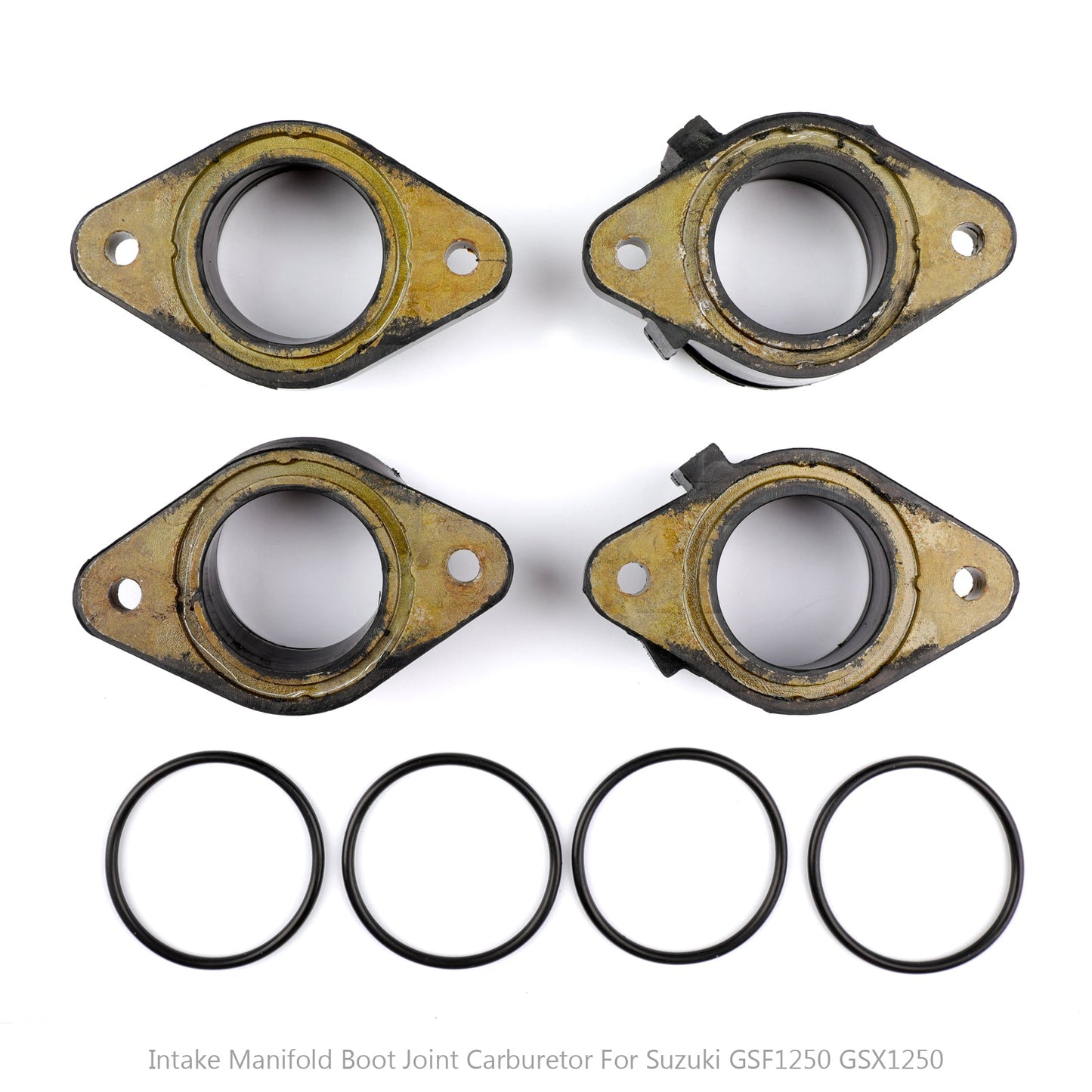 Carburetor Intake Manifold Boots Set For Suzuki GSF1250 Bandit 2007-2012