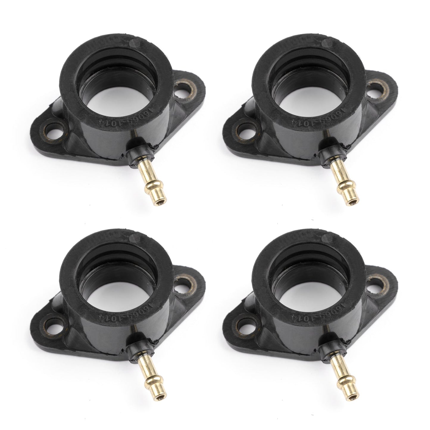 4x Carb Intake Manifold Boots For Kawasaki Z400J KZ500B KZ550 Ltd 16065-1014