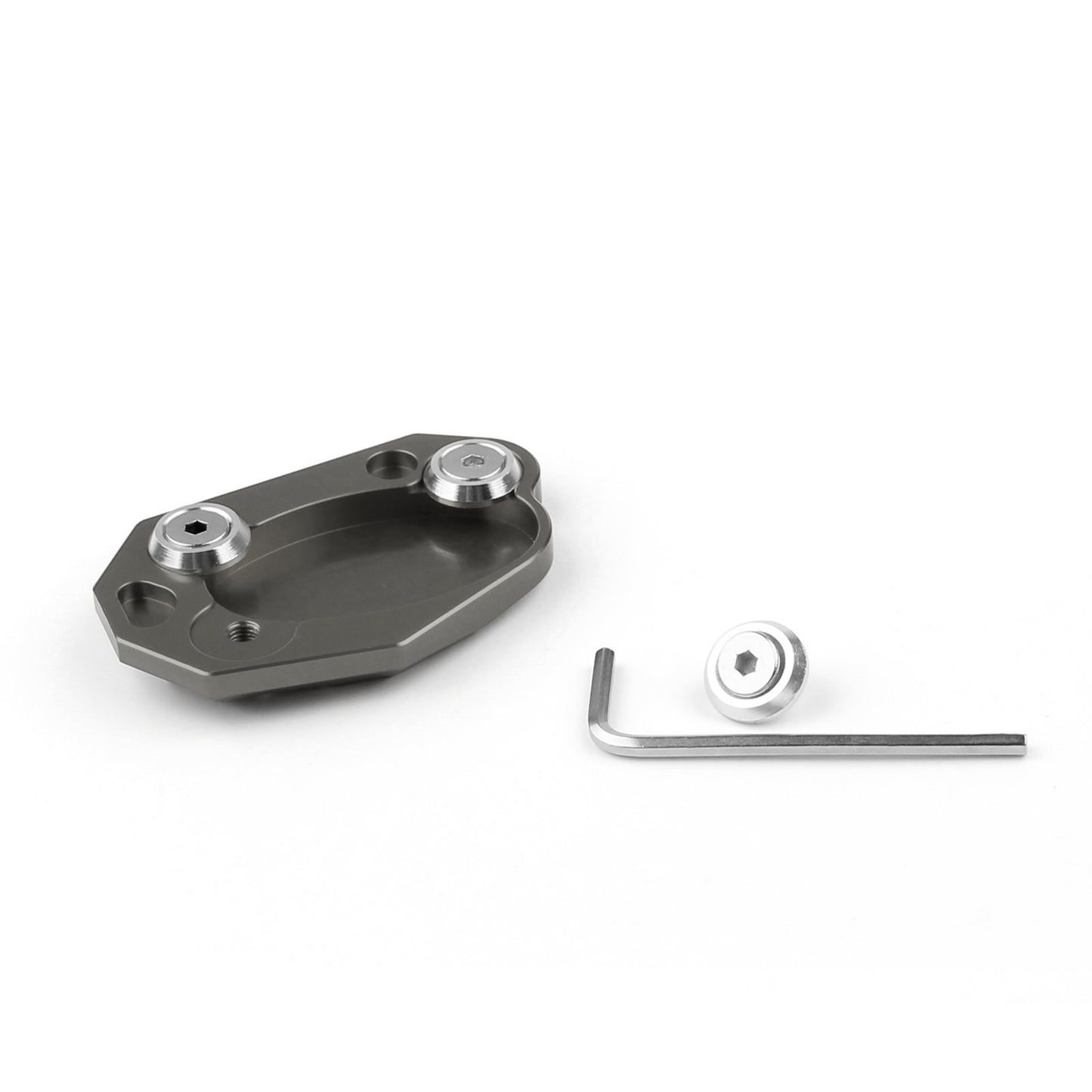 Side Stand Kickstand Plate Pad For Kawasaki ZX 6R 10R Z1000 ER6N/F Z800 VERSYS Generic
