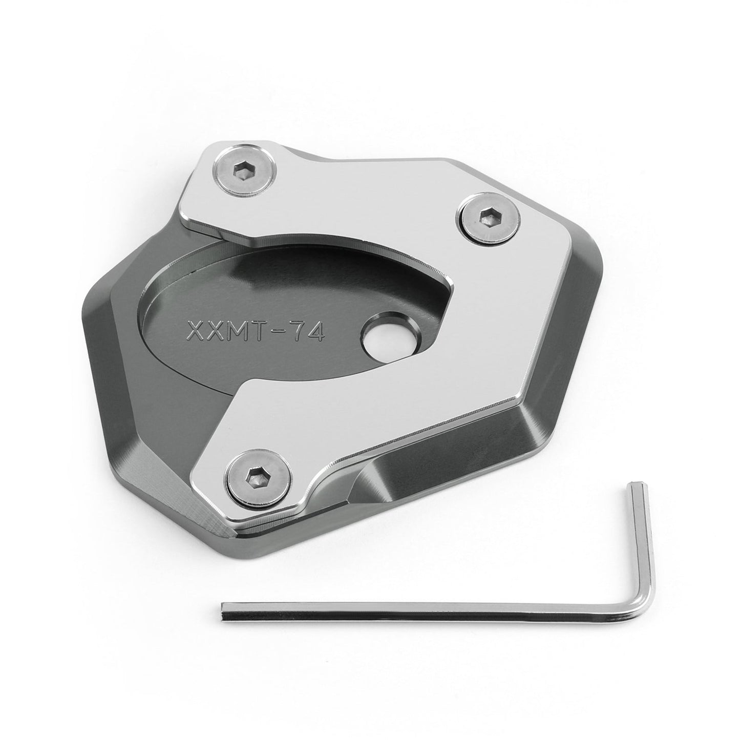 Motorcycle Kickstand Side Stand Foot Pad For Kawasaki Z650 Z900 2017 Generic