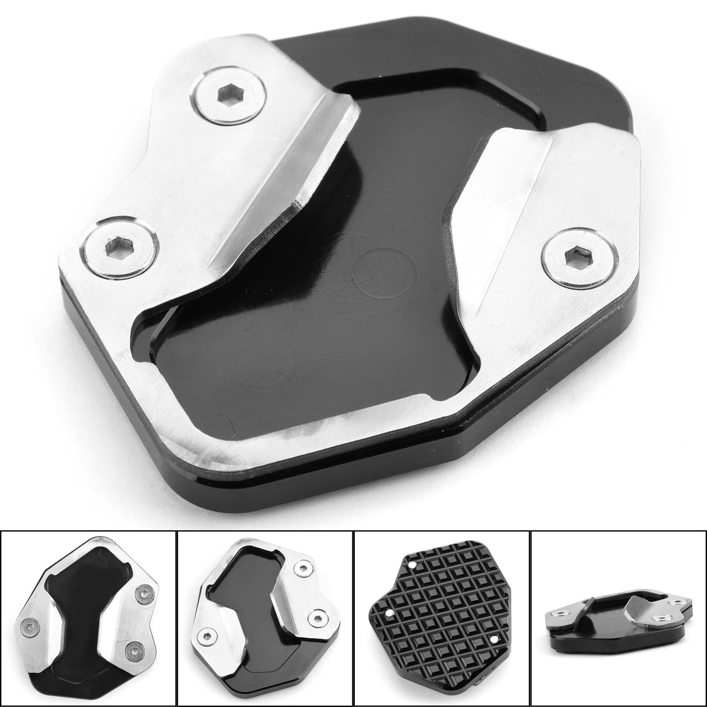 Side Stand Kickstand Pad Extension Plate For TRIUMPH TIGER800 2013-2017