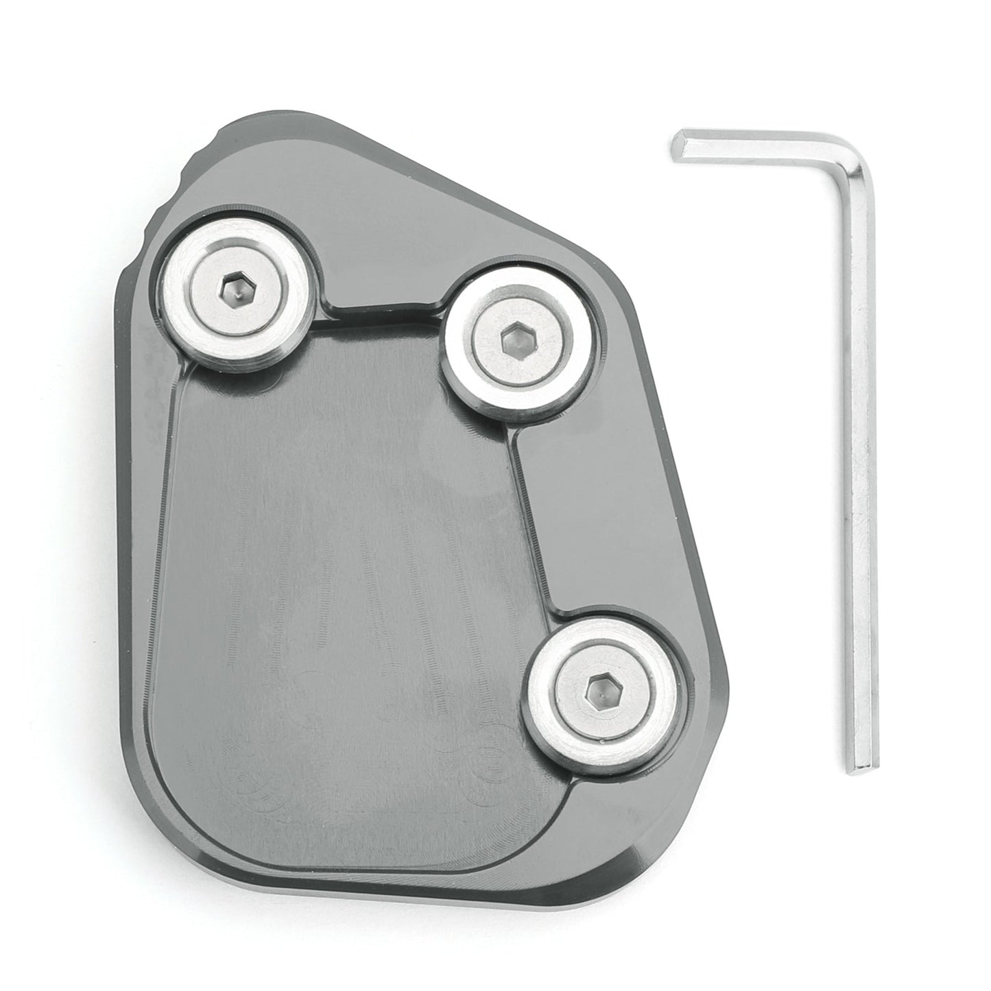 1x Kickstand Side Stand Extension Enlarger Pad For Honda CBR250RR 2017-2018 Generic