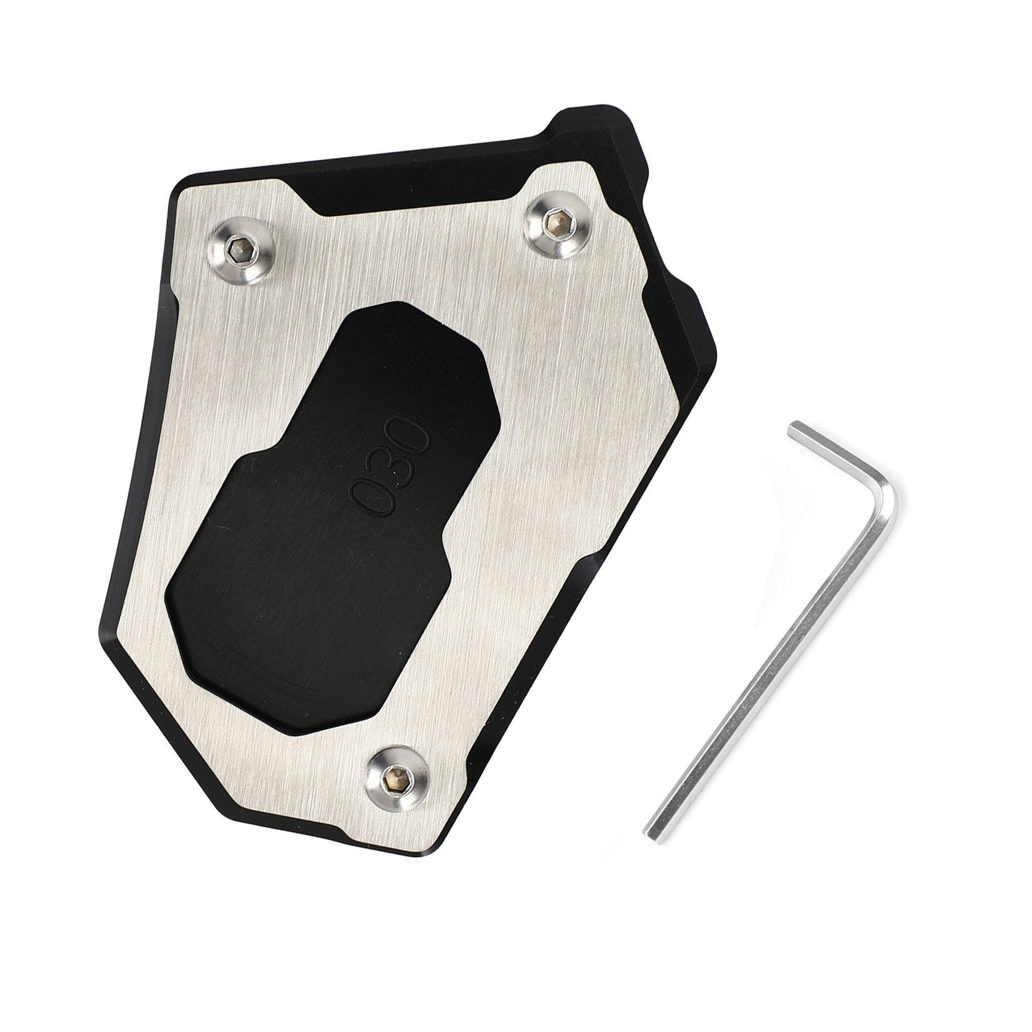 CNC Side Stand Extenesion Kickstand Enlarger Plate For BMW R1200GS ADV LC 14-16