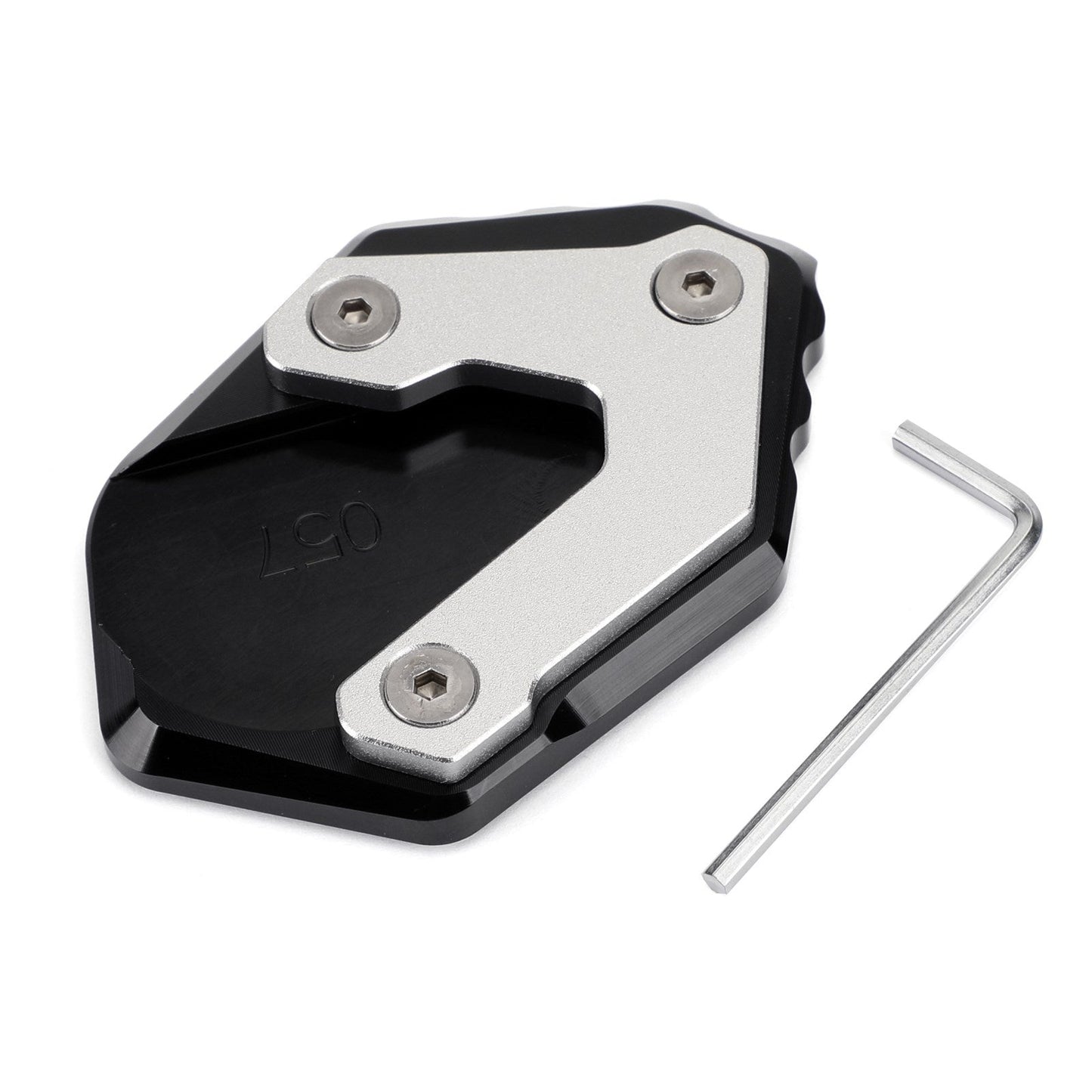 2018-2019 BMW F750GS CNC Moto Side Stand Extension Kickstand Enlarger Plate