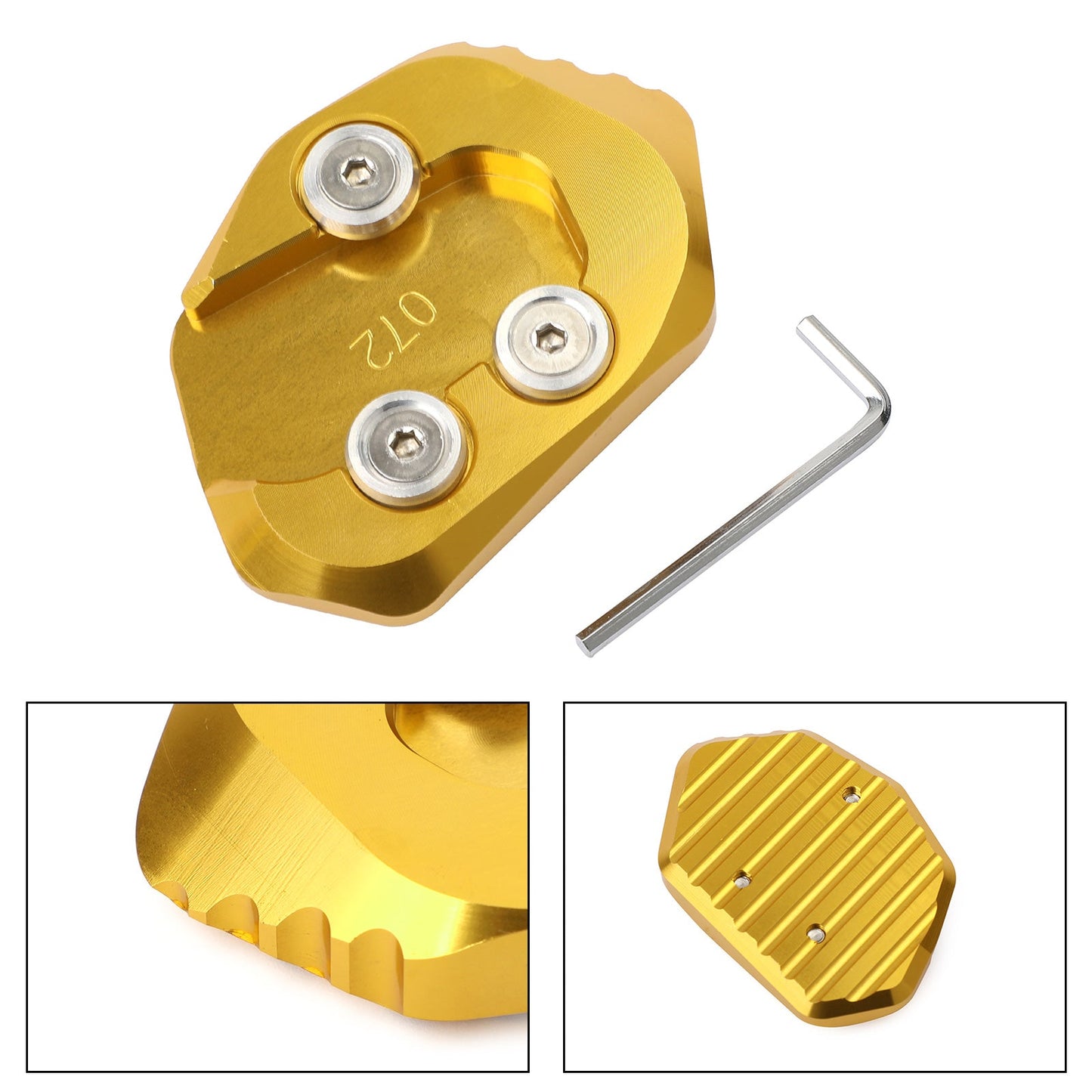 Moto Side Stand Extension Kickstand Enlarger Plate For HONDA CB1000R 2018-2019 Generic