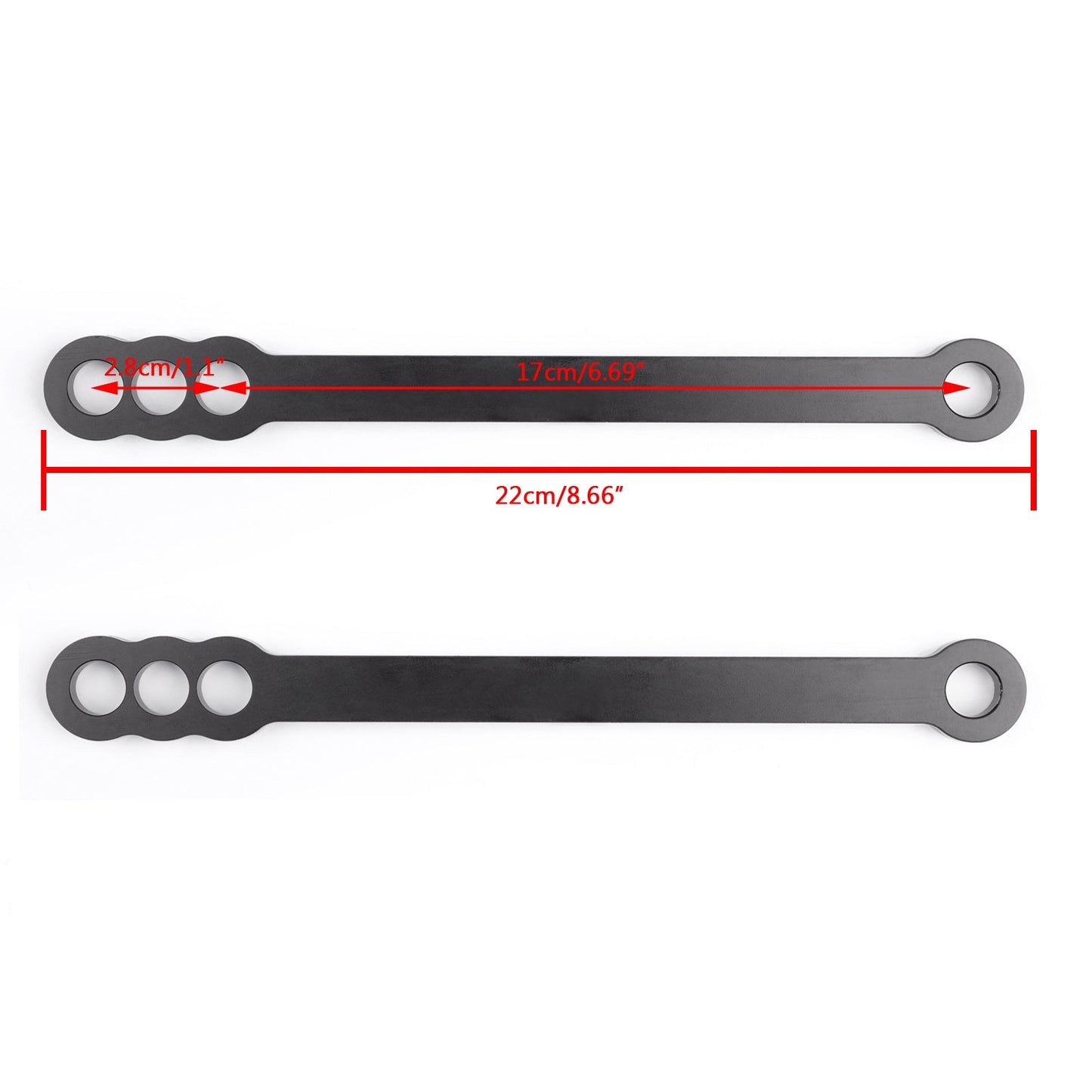 Lowering Links Link For Suzuki GSXR 600 750 2001-2005 GSXR 1000 2001-2004 Black
