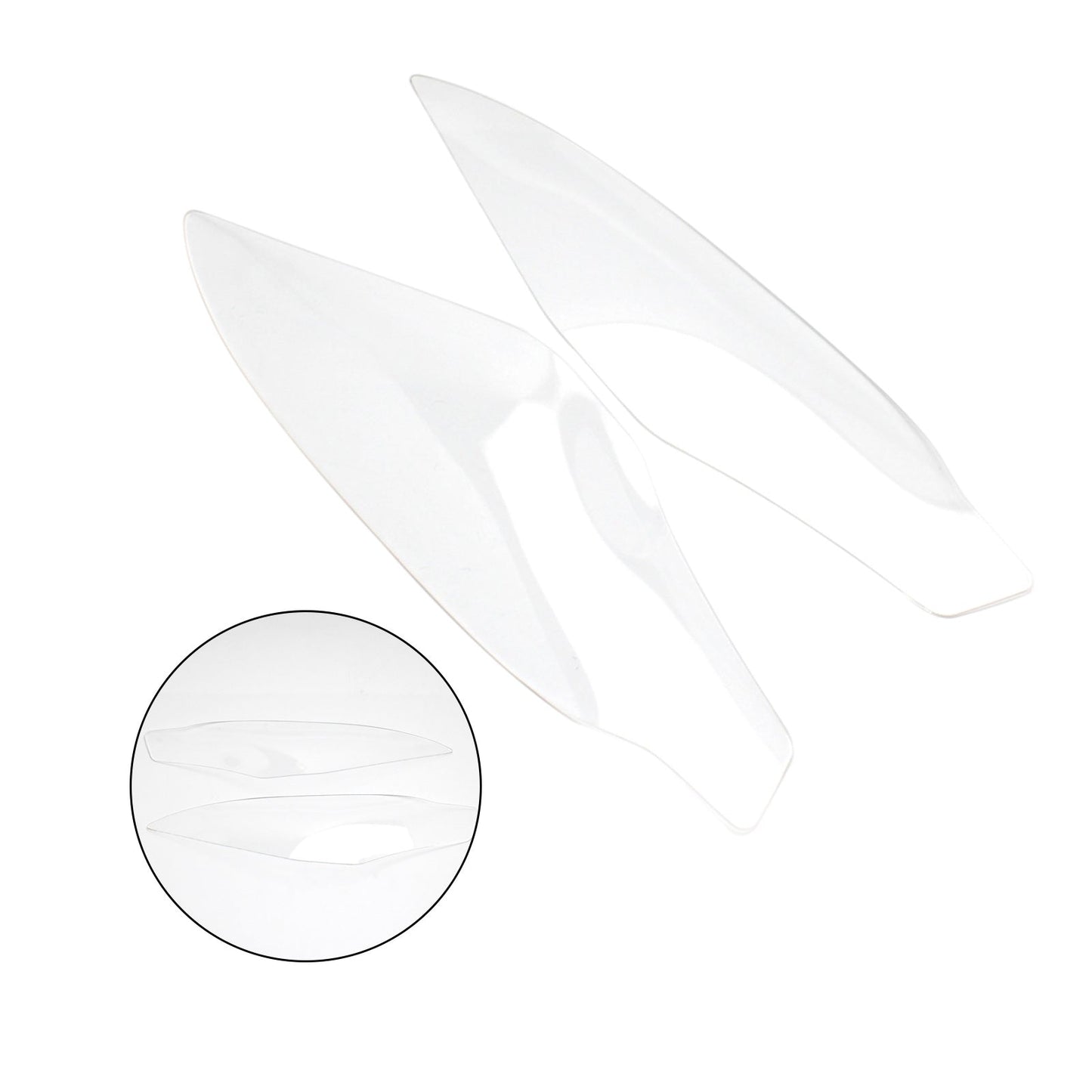 Headlight Lens Protection Cover Clear Fit For Kawasaki Ninja 1000 Z1000Sx 17-20