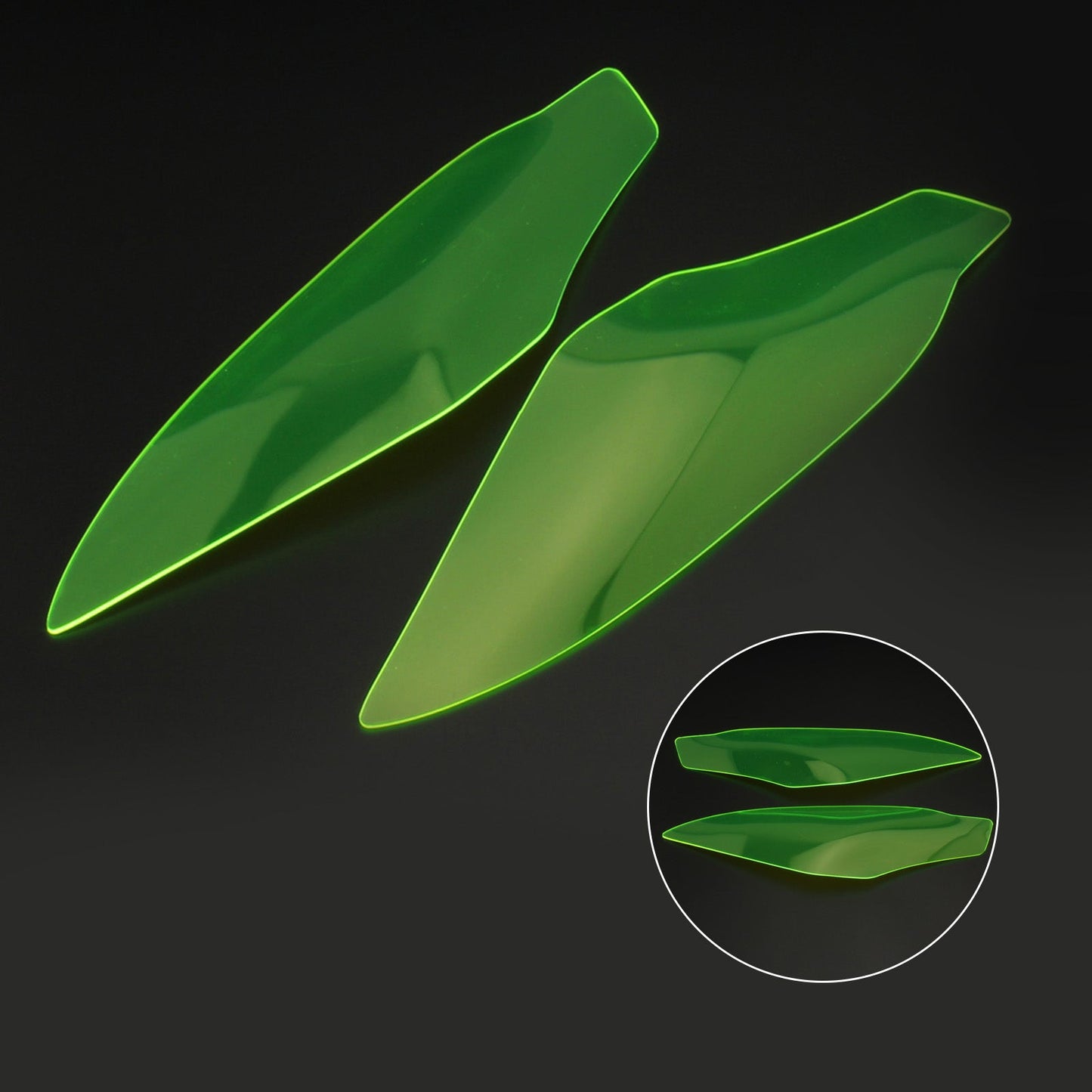 Headlight Lens Protection Cover Clear Fit For Kawasaki Ninja 1000 Z1000Sx 17-20