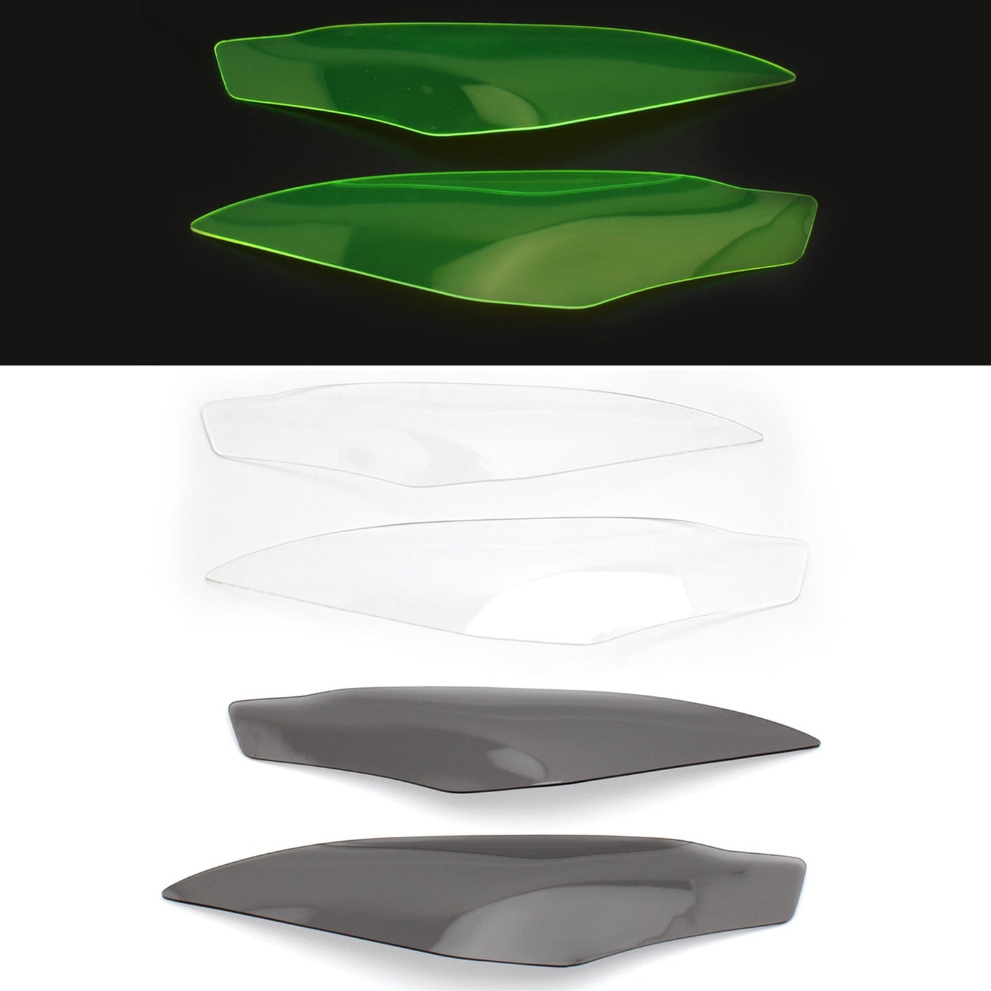 Headlight Lens Protection Cover Clear Fit For Kawasaki Ninja 1000 Z1000Sx 17-20