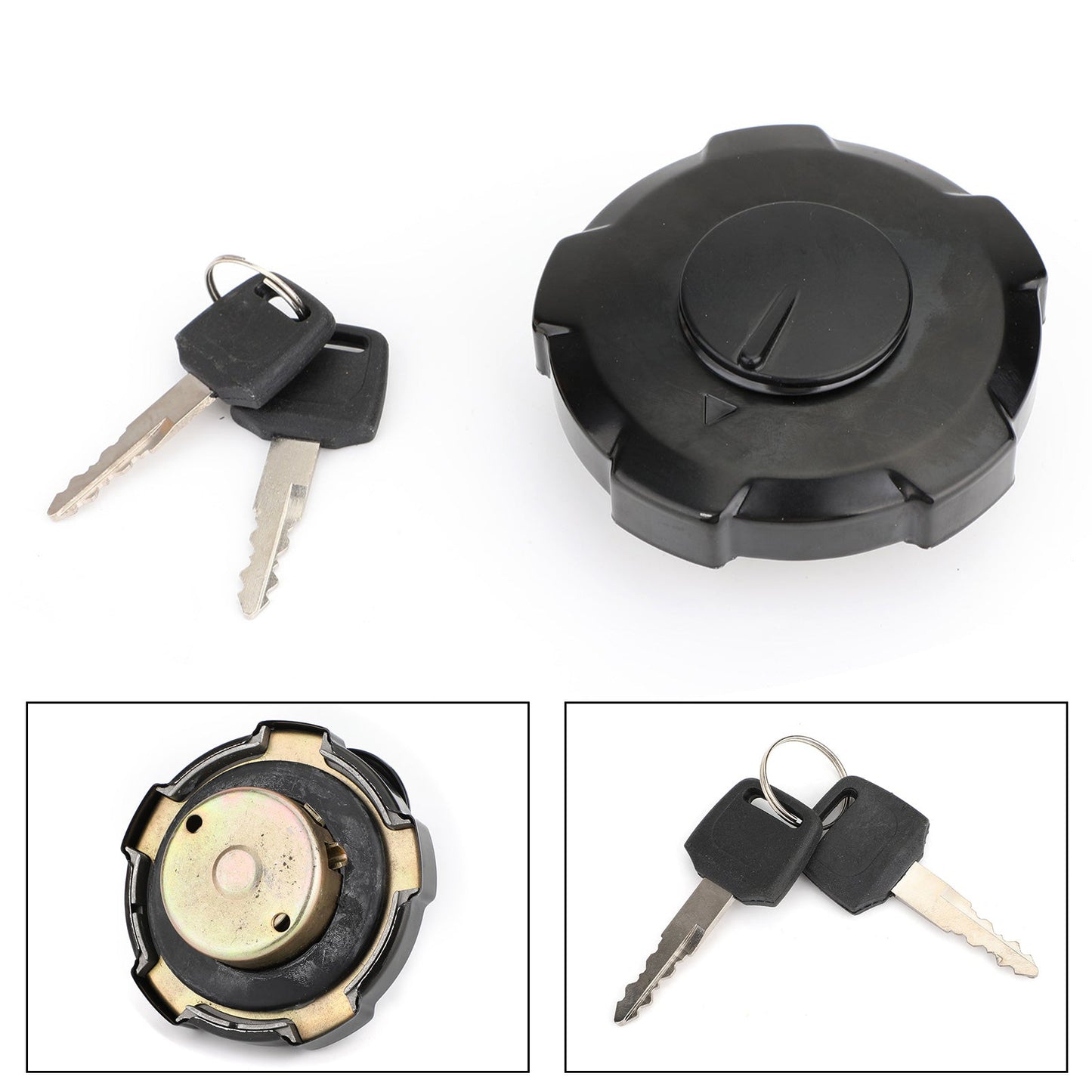 Fuel Gas Tank Cap Keys For Honda XL600R 83-87 NX650 SLR650 XRV650 XR650L 88-13