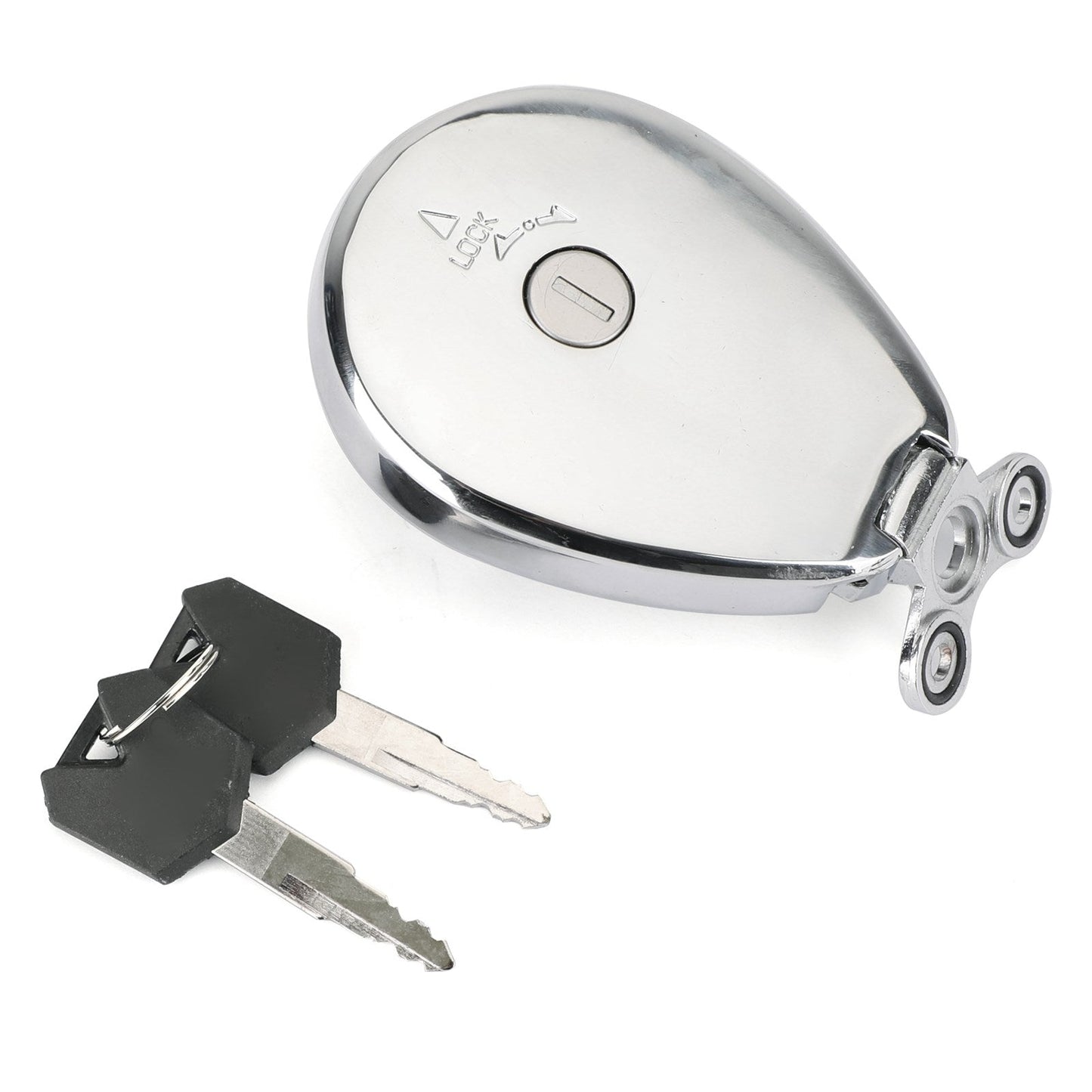 Fuel Gas Tank Cap + Keys For Kawasaki ZR1100 BJ250 VN1500 ZL600 Vulcan 400 500
