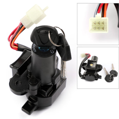Ignition Switch Lock Keys For Kawasaki KL110 KSR PRO 13-14 KLX250 KLX125