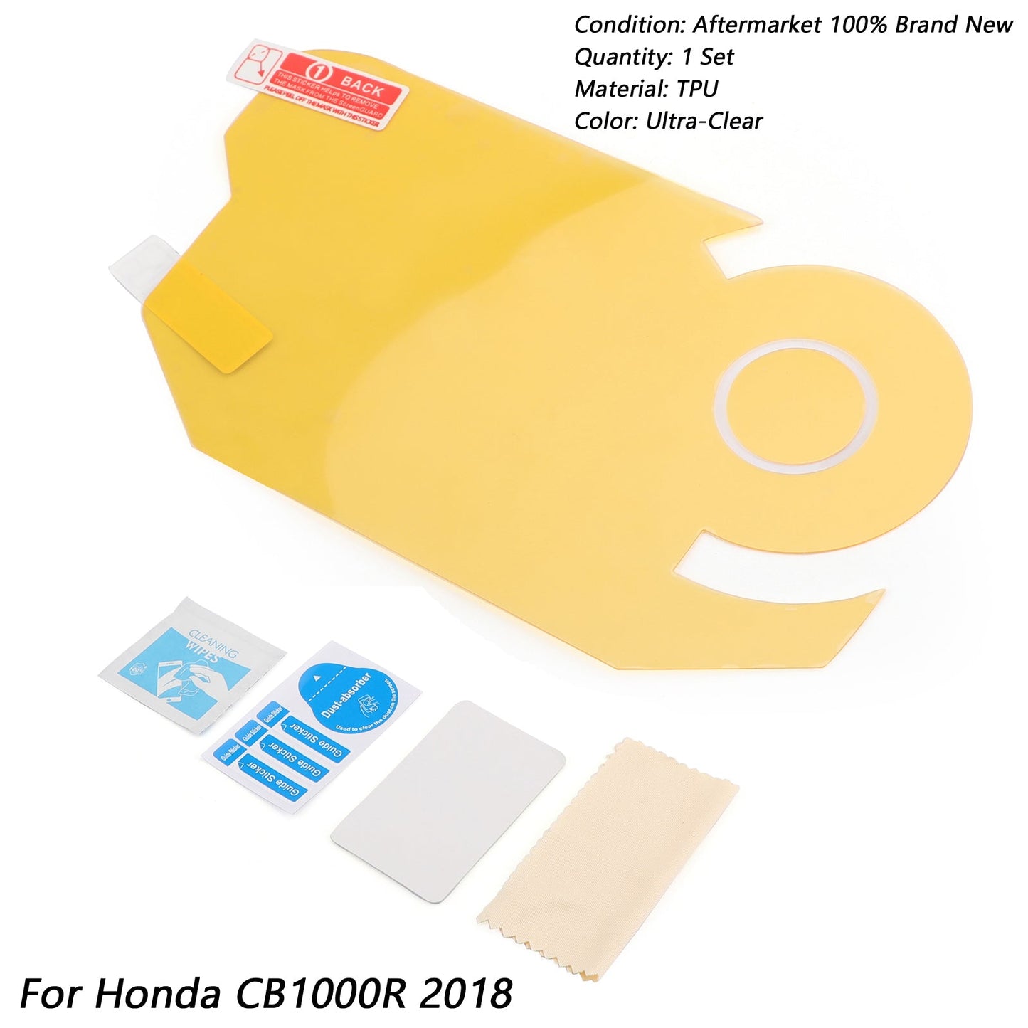 Cluster Scratch Protection Film Screen Protector Fit for Honda CB1000RR 17-2018
