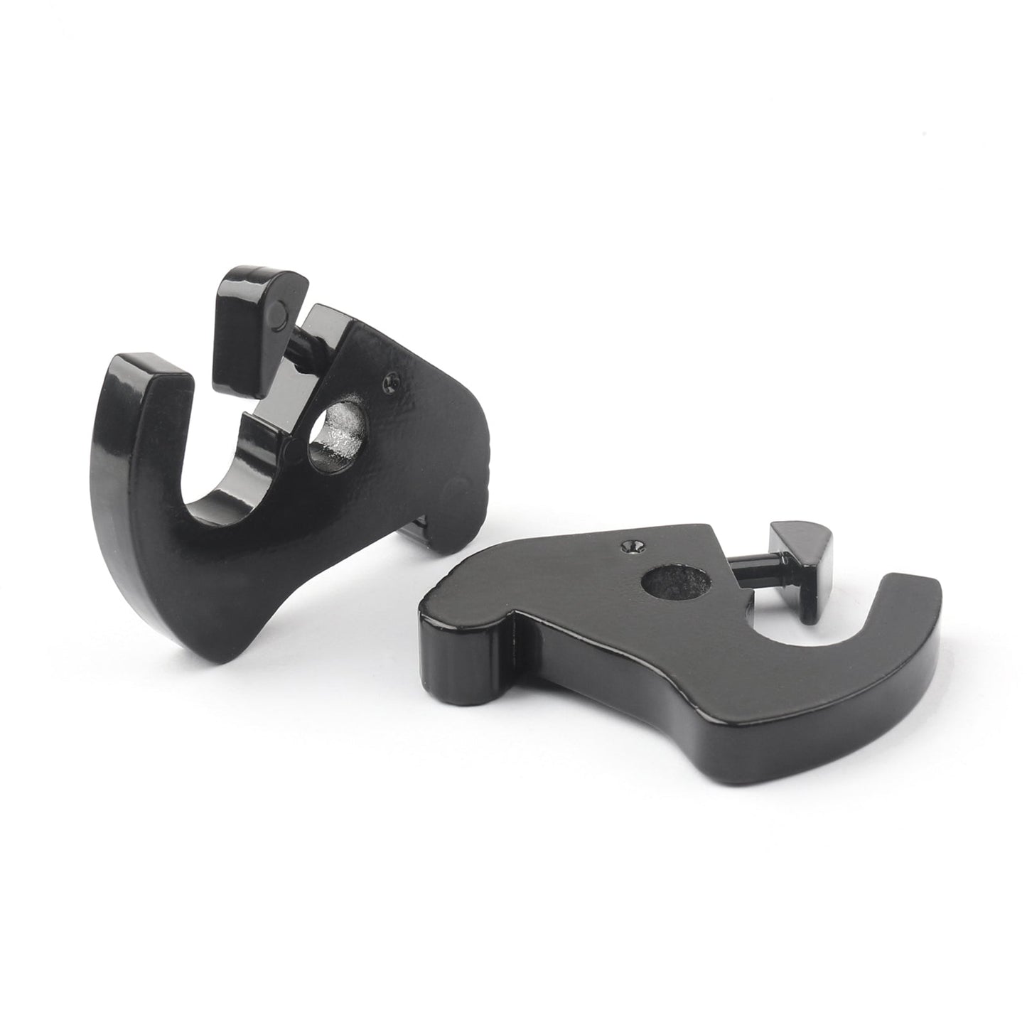 Rotary Latch Latches Kit With Locks For Harley Sissy Bar Luggage Rack Softail Black