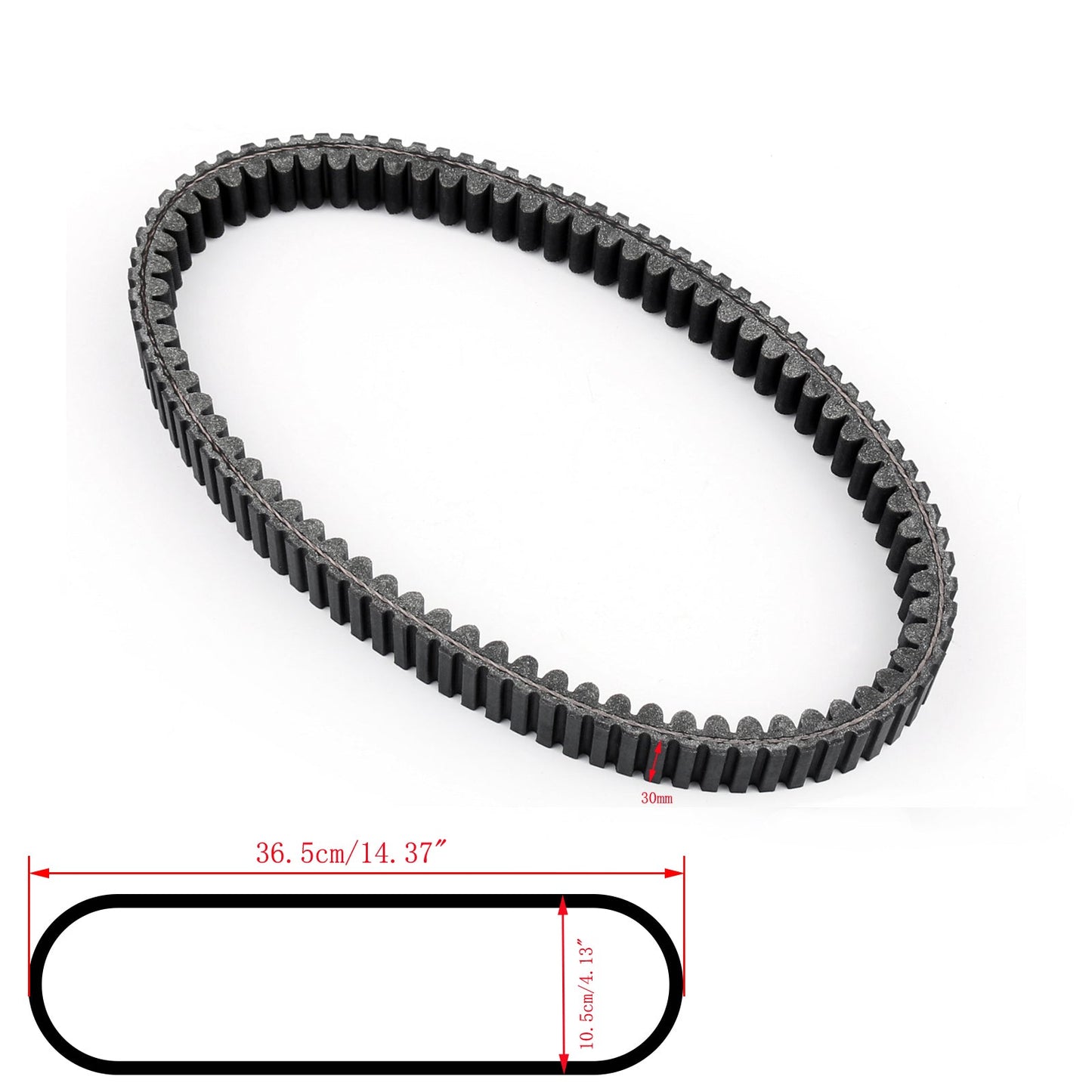 Drive Belt For Arctic Cat 350/366/400/425/450/500 XC450 KYMCO MXU 375 0823-228