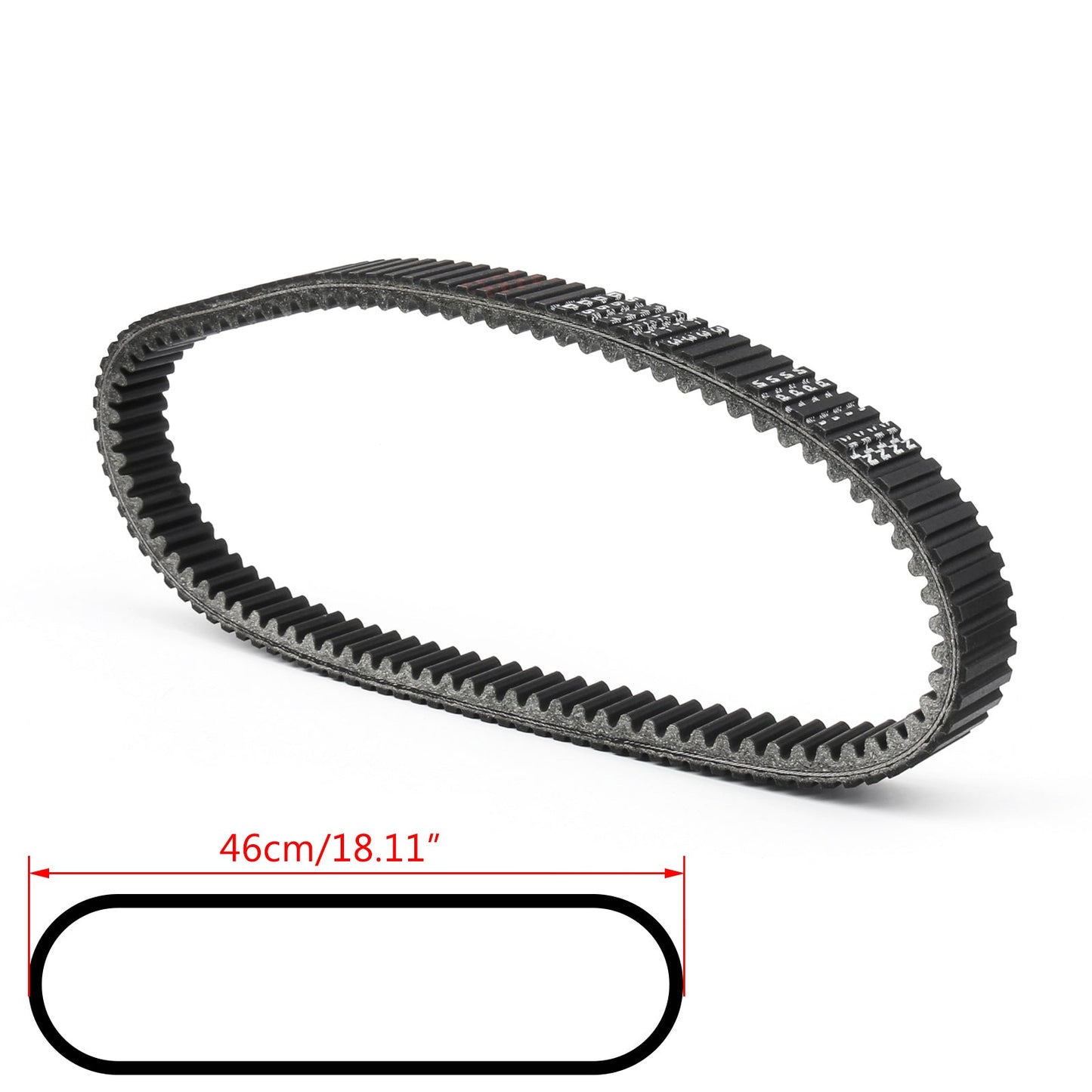 Drive Belt Fit for Arctic Cat 14-18 Wildcat Trail 700 & Sport 700 0823-497