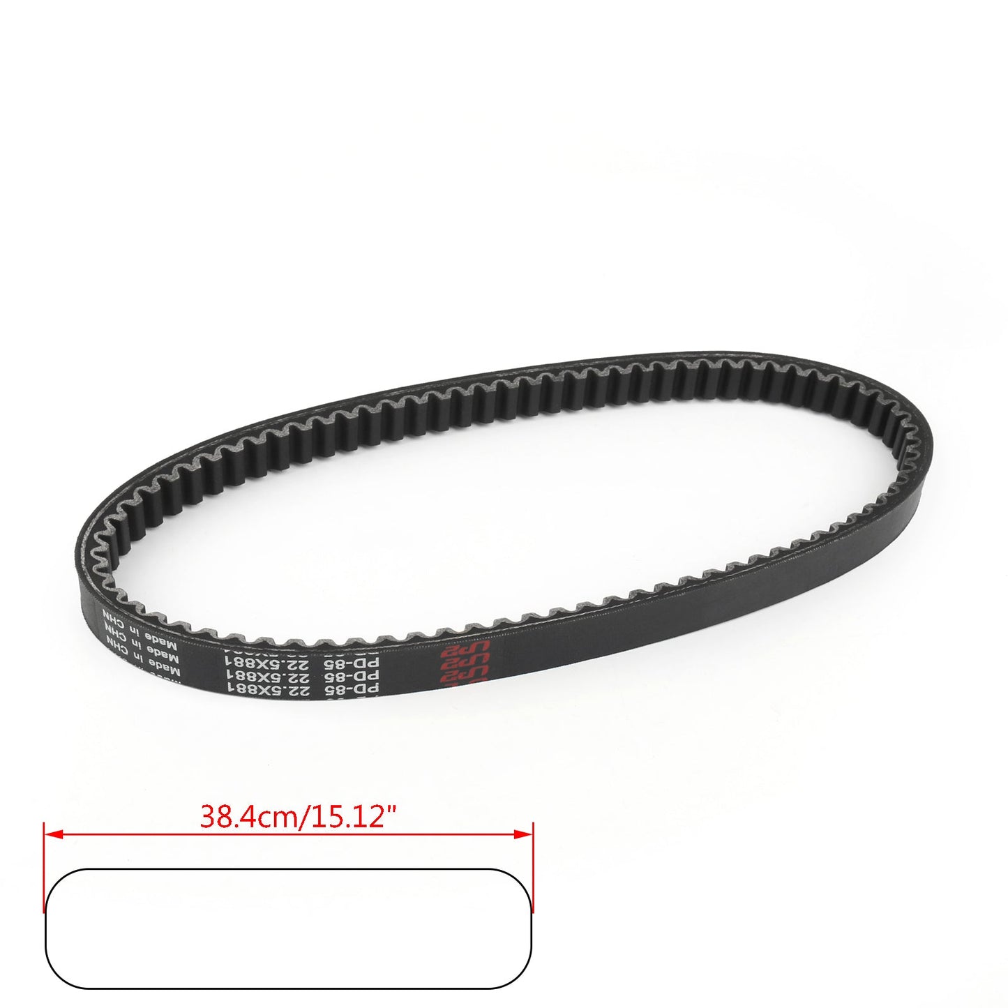 Drive Belt 27601-03H50-000 For Suzuki 2008-2015 UH200 Burgman200