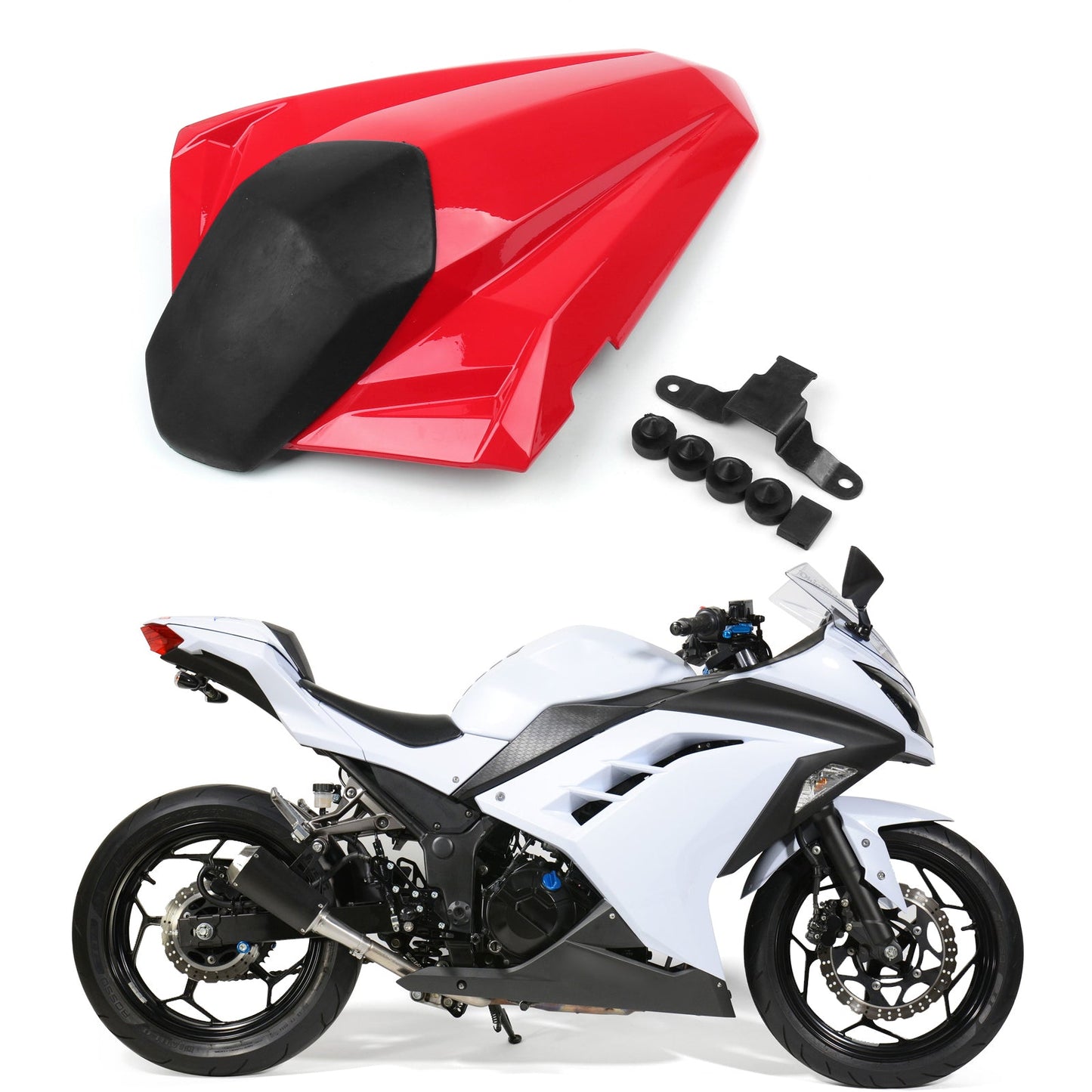 Rear Seat Fairing Cover cowl For Kawasaki Ninja 300R / EX300R 2013-2015 Generic