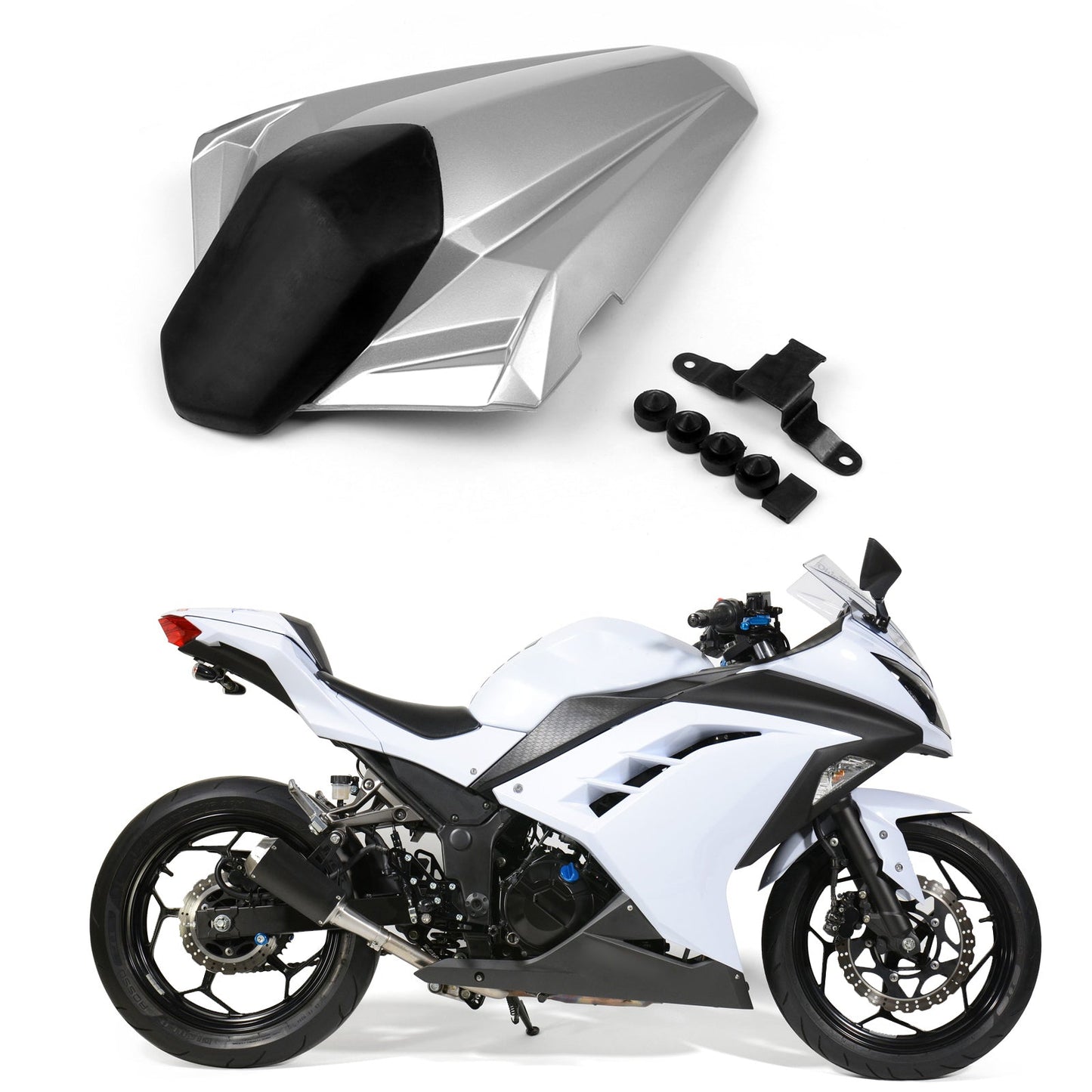 Rear Seat Fairing Cover cowl For Kawasaki Ninja 300R / EX300R 2013-2015 Generic