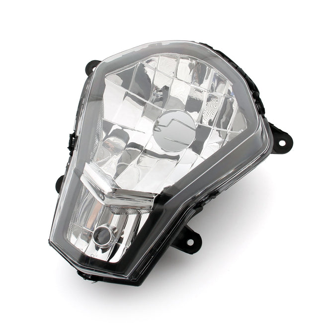 Front Headlight Headlamp Assembly For KTM Duke 200 2012-2014 Clear Generic