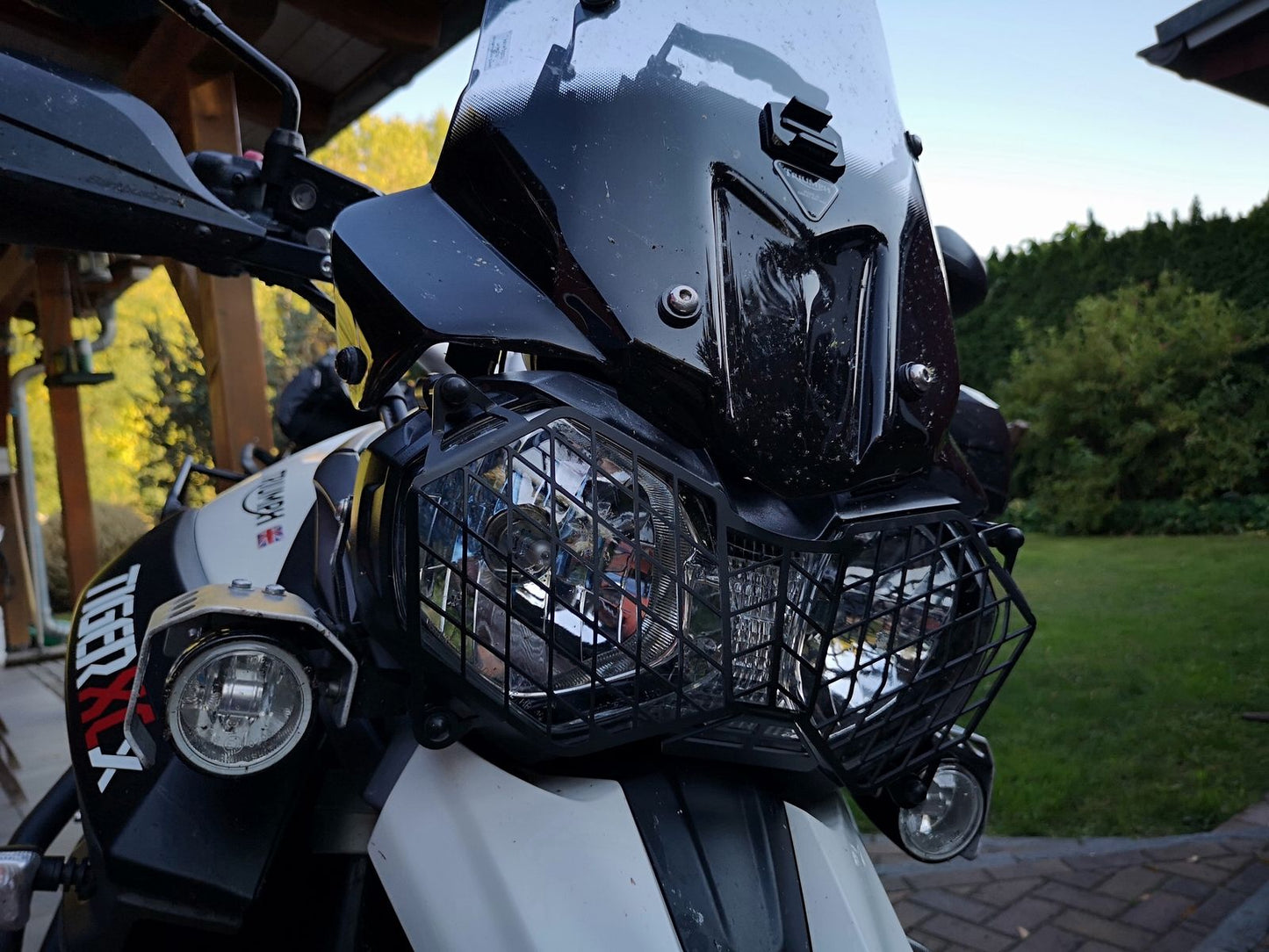 Motorcycle Headlight Guard Grill For TRIUMPH TIGER 800 10-17 EXPLORER 1200 12-17