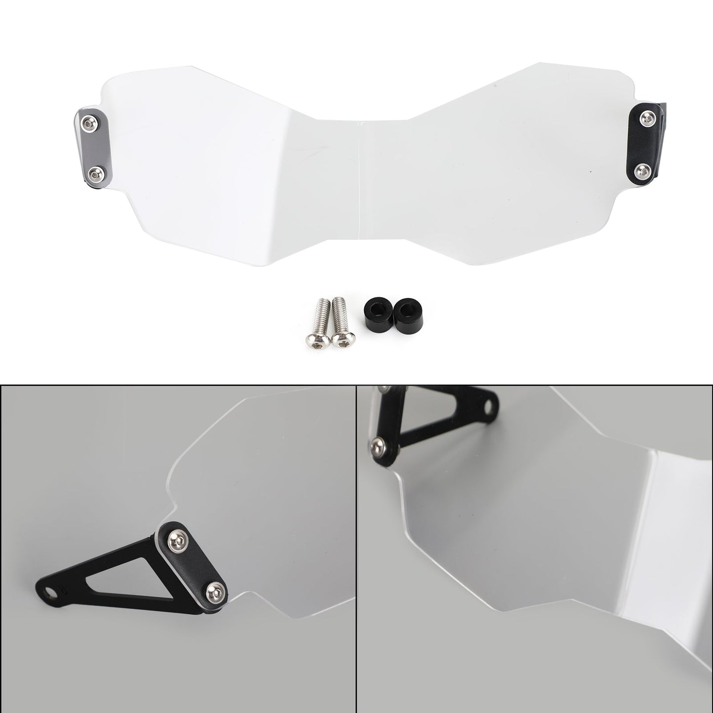 Front Headlight Guard Cover Protector Clear Fit For Triumph Tiger 900 900Gt 20+