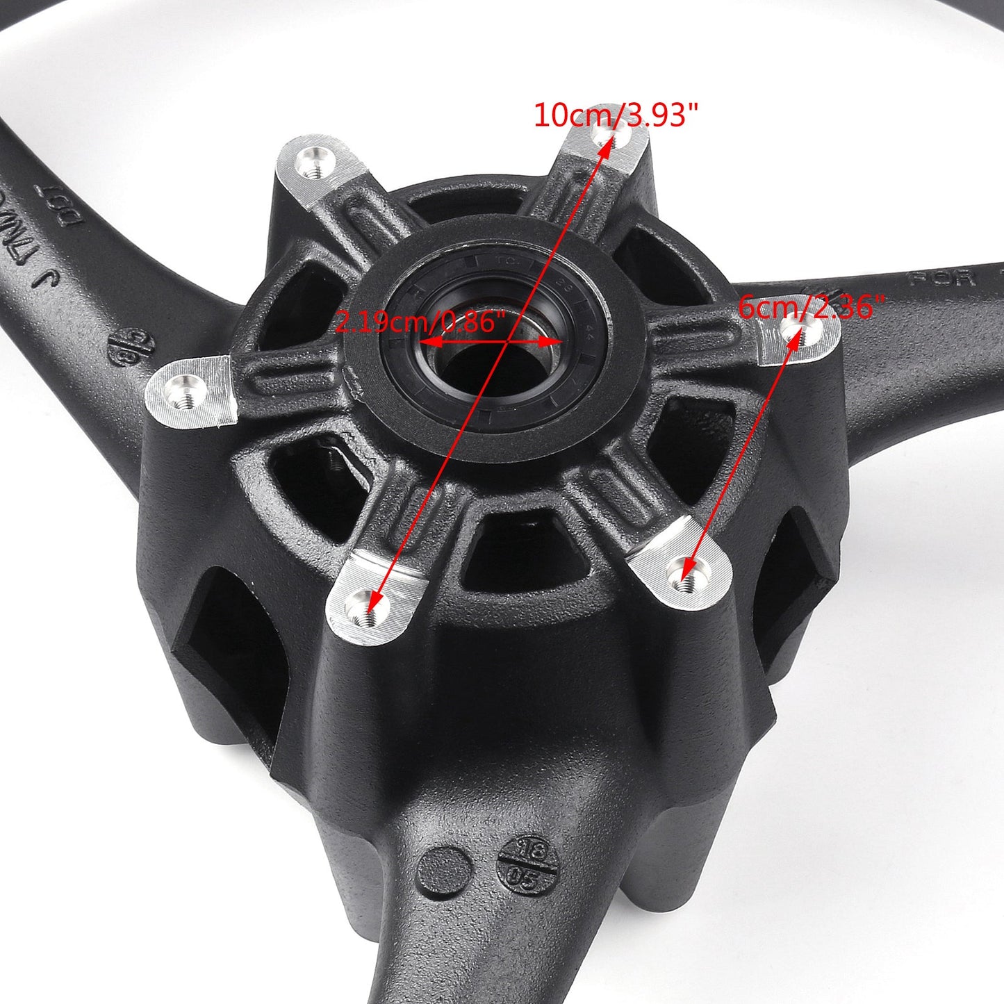 Black Front Wheel Rim Fit for Suzuki GSXR 600 GSXR 750 2011-2016 15 14 13 12