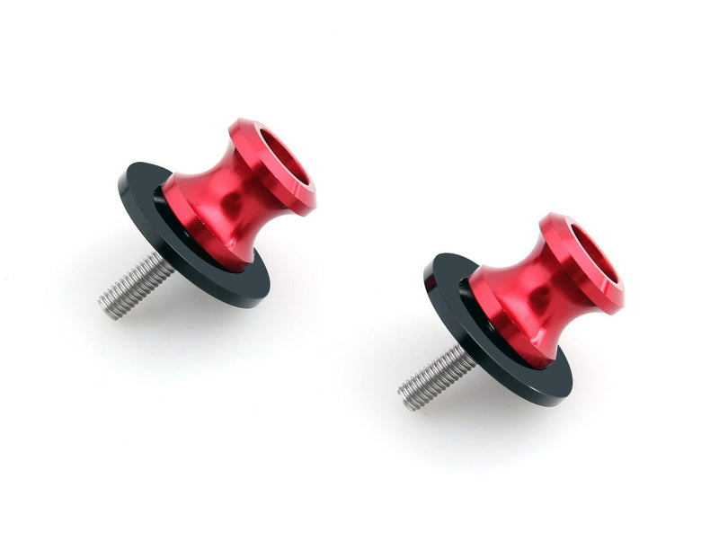 6mm Swingarm Sliders Spools Yamaha YZF R1 R6 R6S FZ6 FZ8 XJR 13 Red