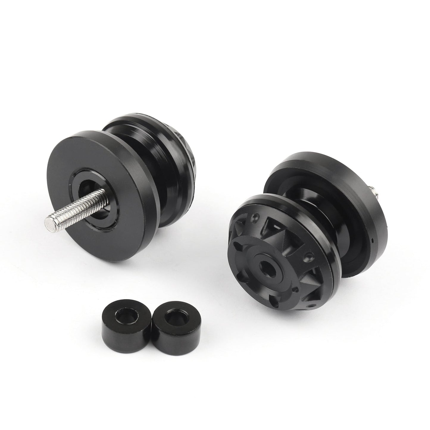 CNC 6mm Swingarm Sliders Spools For Yamaha YZF R1 R6 R6S FZ6 FZ8 XJR 1300 6 Color Generic