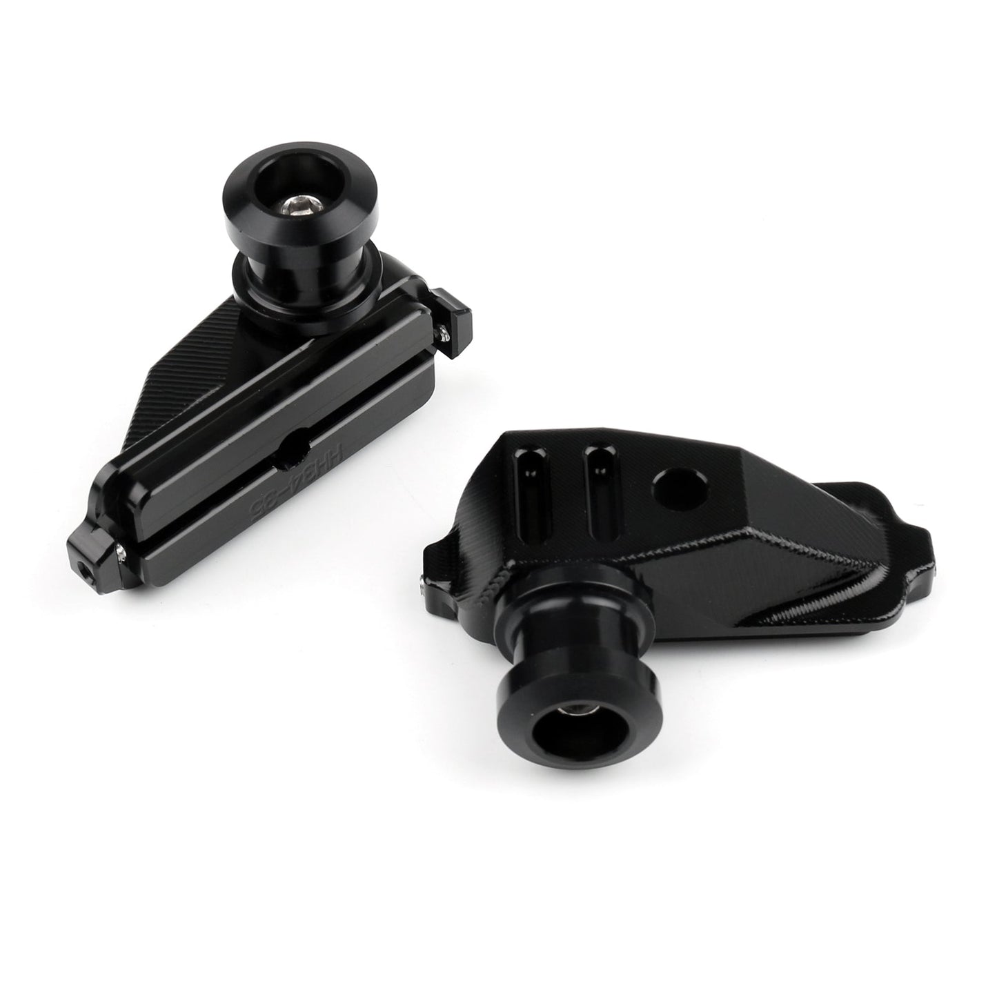 Motorcycle CNC Swingarm Spool Adapters / Mounts For Honda CBR500R 2014-2015 Blk
