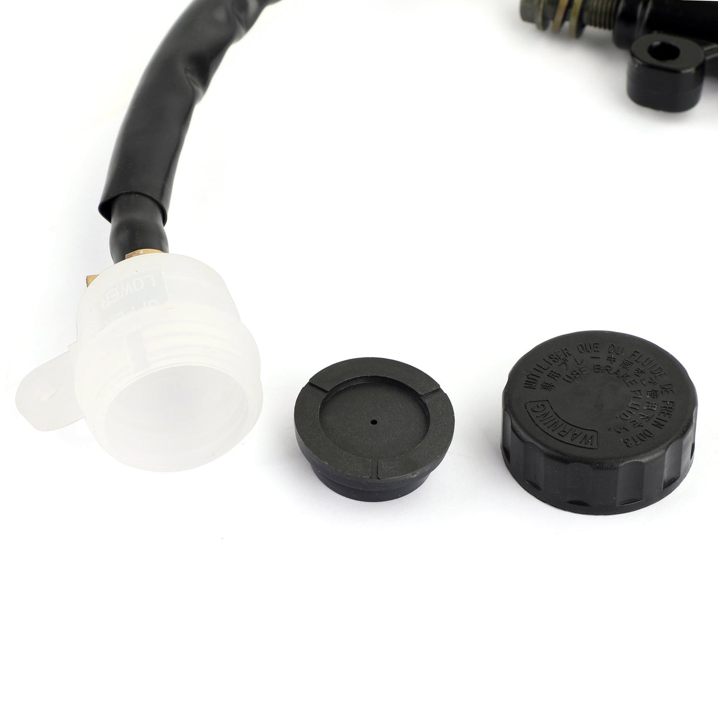 Rear Brake Master Cylinder Fluid Reservoir For Honda 250 400 CBR 600 1000 CB NSR