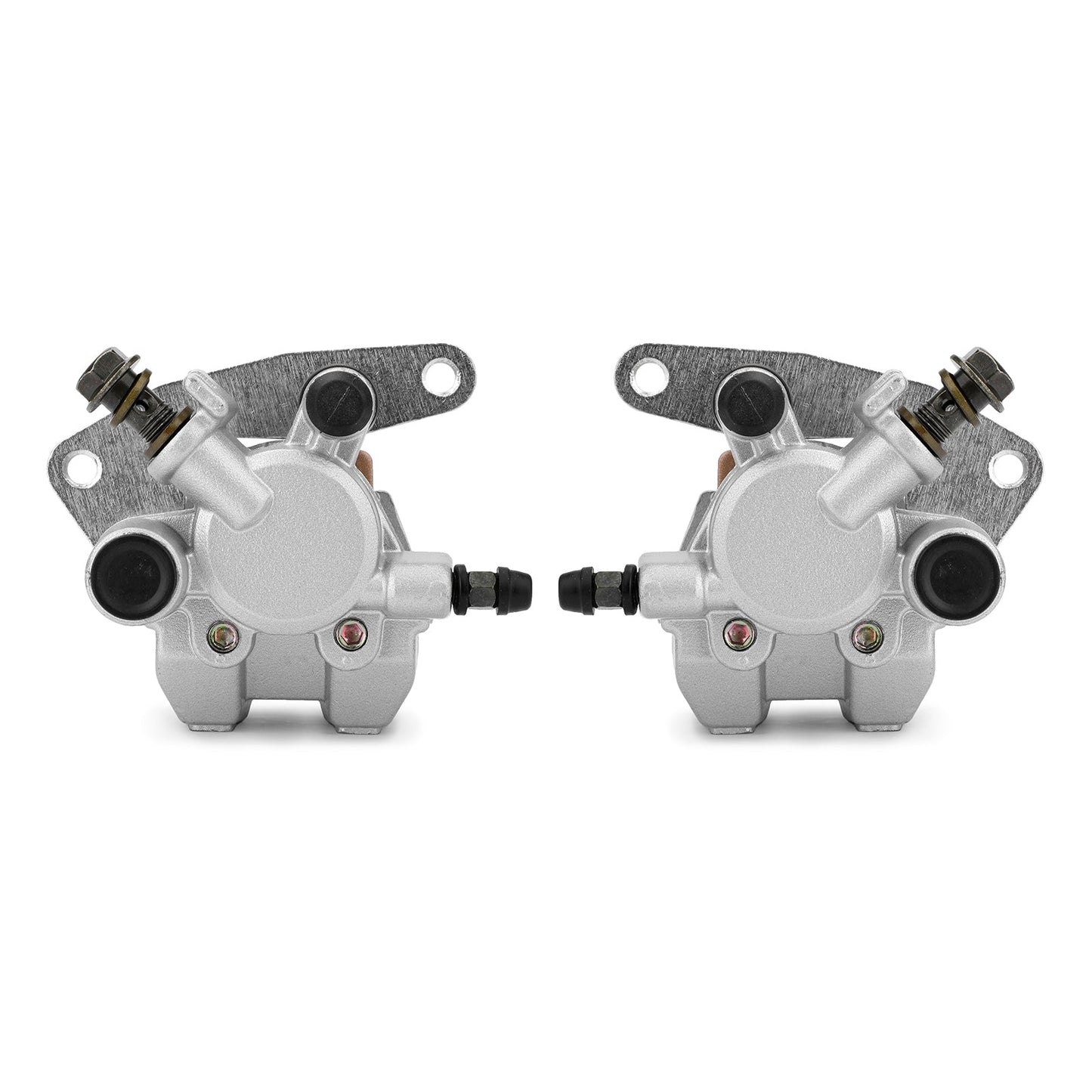 L&R Front Brake Caliper Set For Honda TRX 250 300 400 EX Yamaha YFM 250 350 400