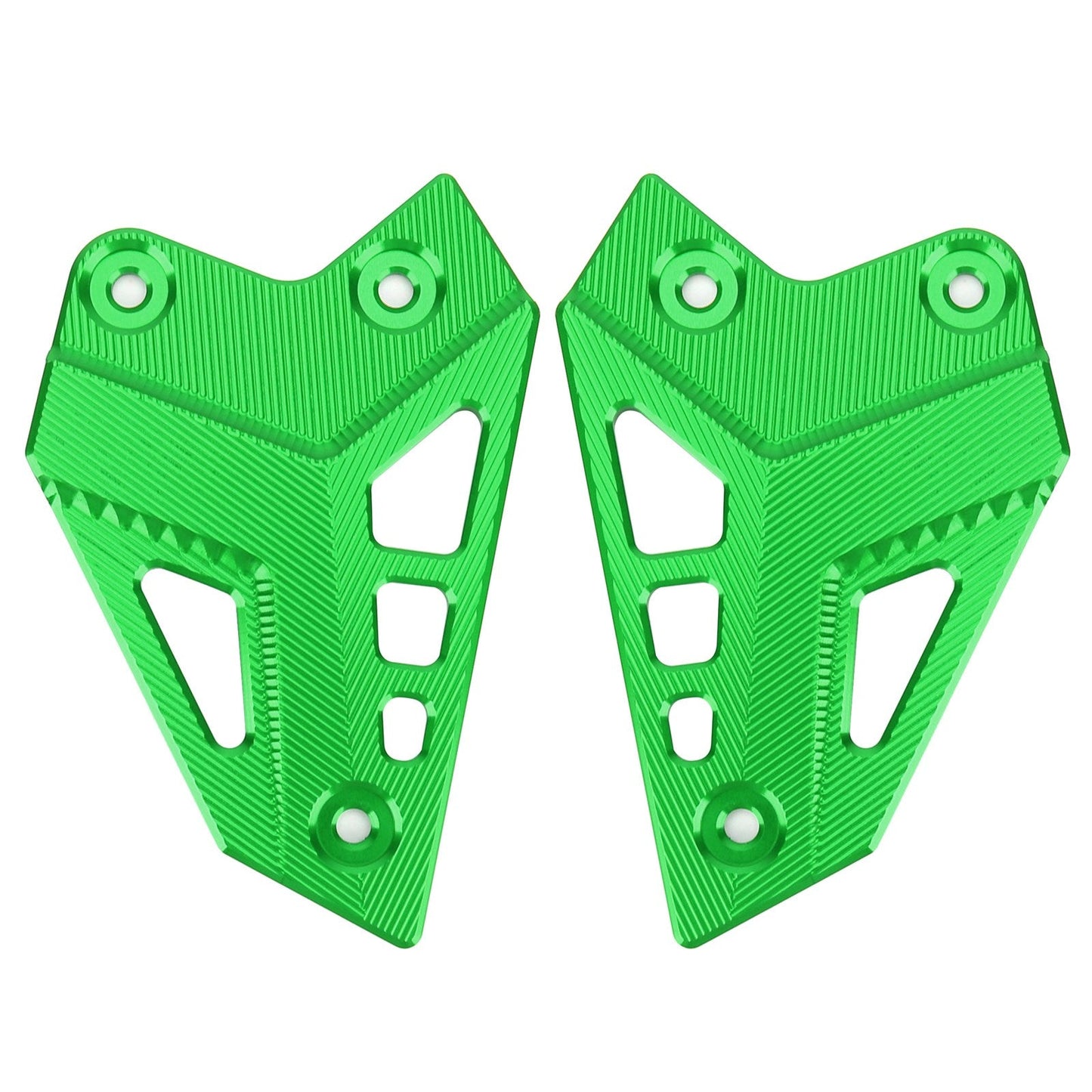 CNC Aluminum Heel Guards Rearset Plates Fit for Kawasaki Z900 ZR900 2017-2020 Generic