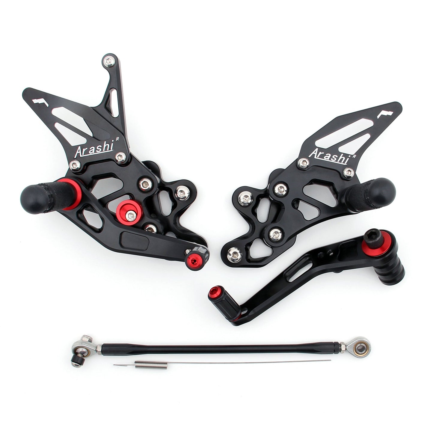 2006-2009 Suzuki GSXR GSX-R 600/750 Rearset Rear set Footpegs Adjustable
