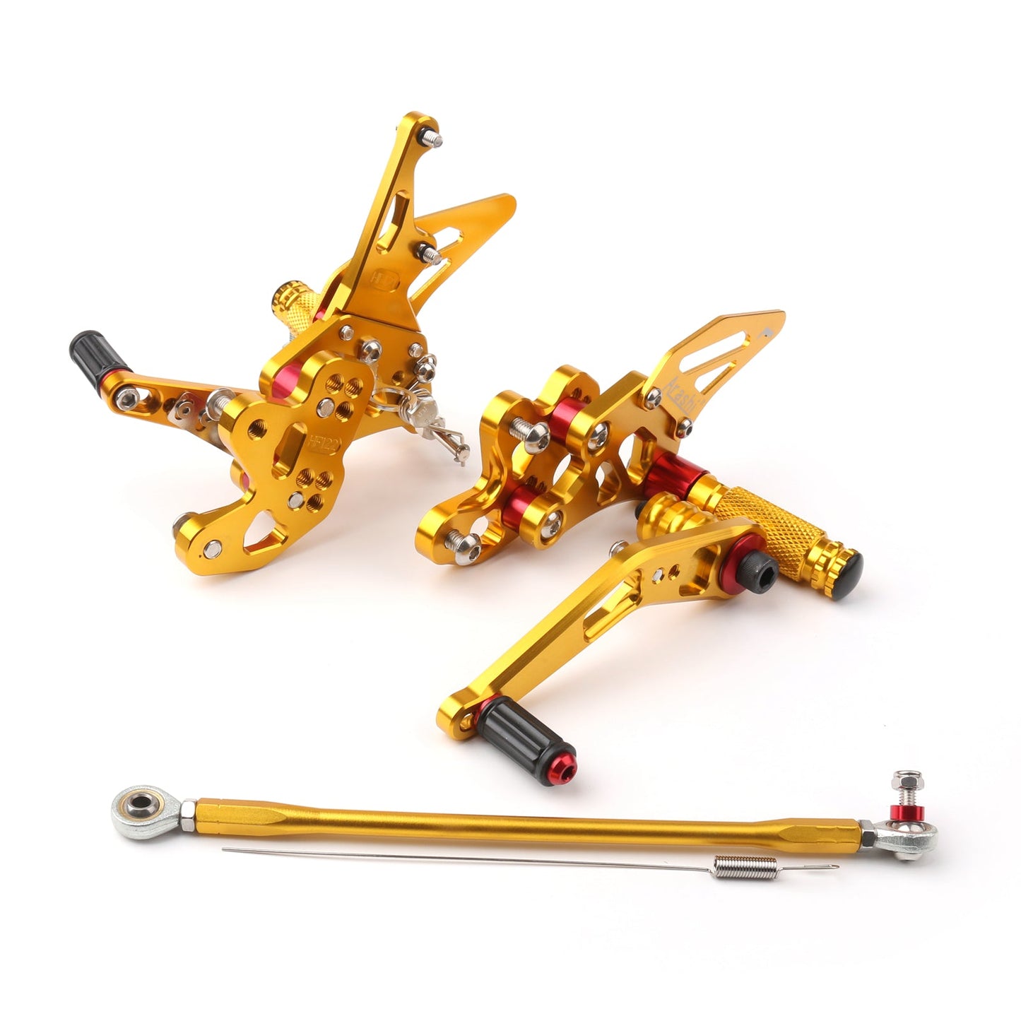 2006-2009 Suzuki GSXR GSX-R 600/750 Rearset Rear set Footpegs Adjustable