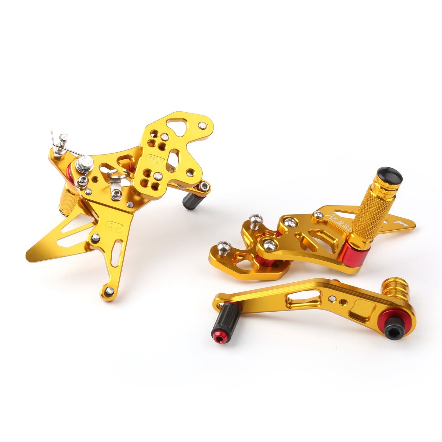 2006-2009 Suzuki GSXR GSX-R 600/750 Rearset Rear set Footpegs Adjustable