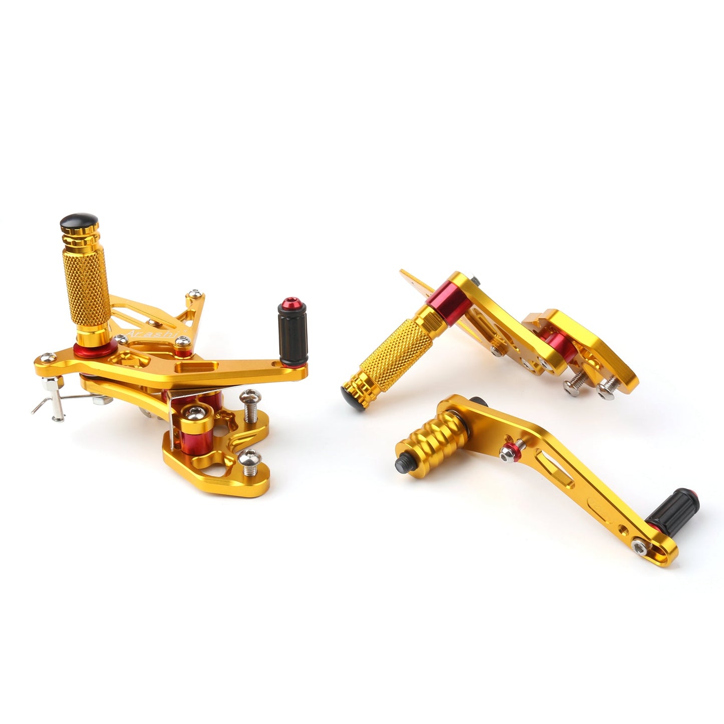 2006-2009 Suzuki GSXR GSX-R 600/750 Rearset Rear set Footpegs Adjustable