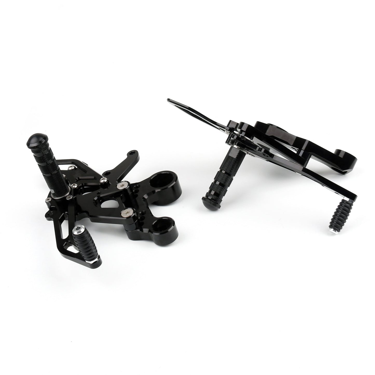 Aluminum Rearset Rear Set Black Footrest Pedal For Yamaha MT-09 FZ-09 2014-2016